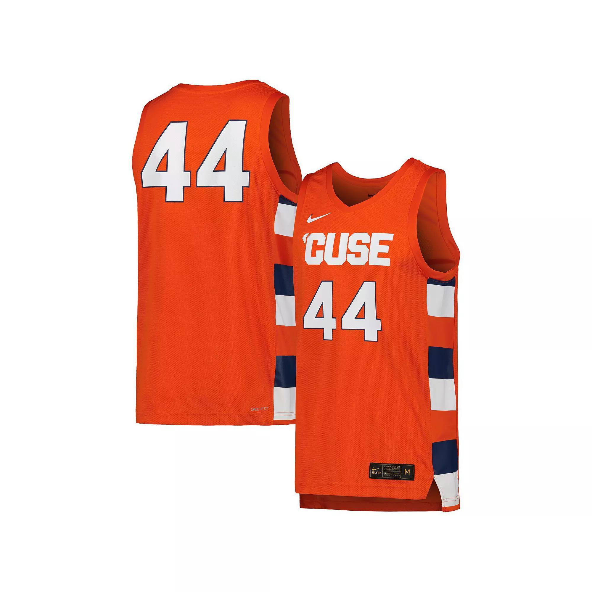 Men's Nike #44 Orange Syracuse Orange Team Replica Basketball Jersey, Size: Medium Product Image