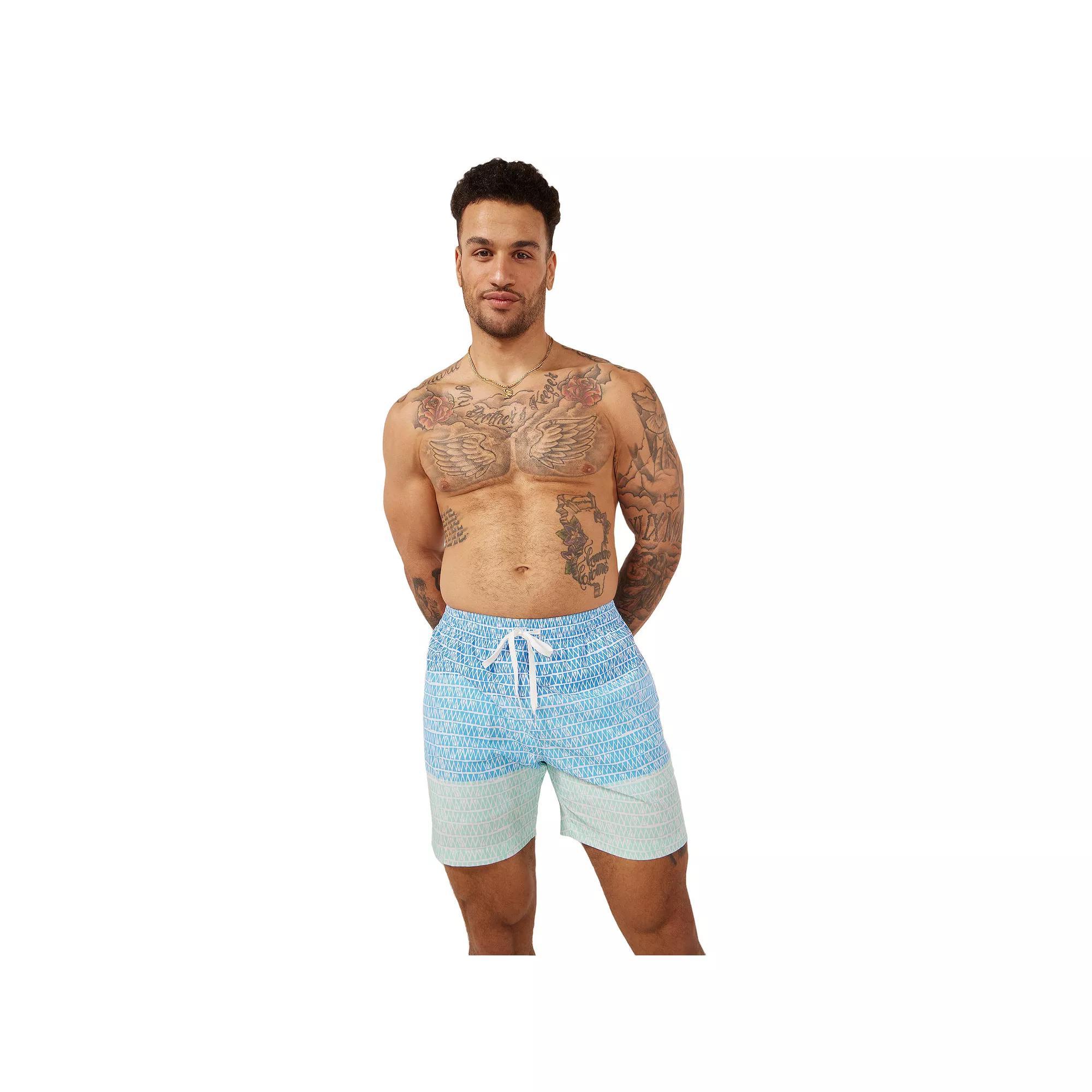 Men's Chubbies 5.5" Swim Trunks, Size: Large, Bright Blue Product Image