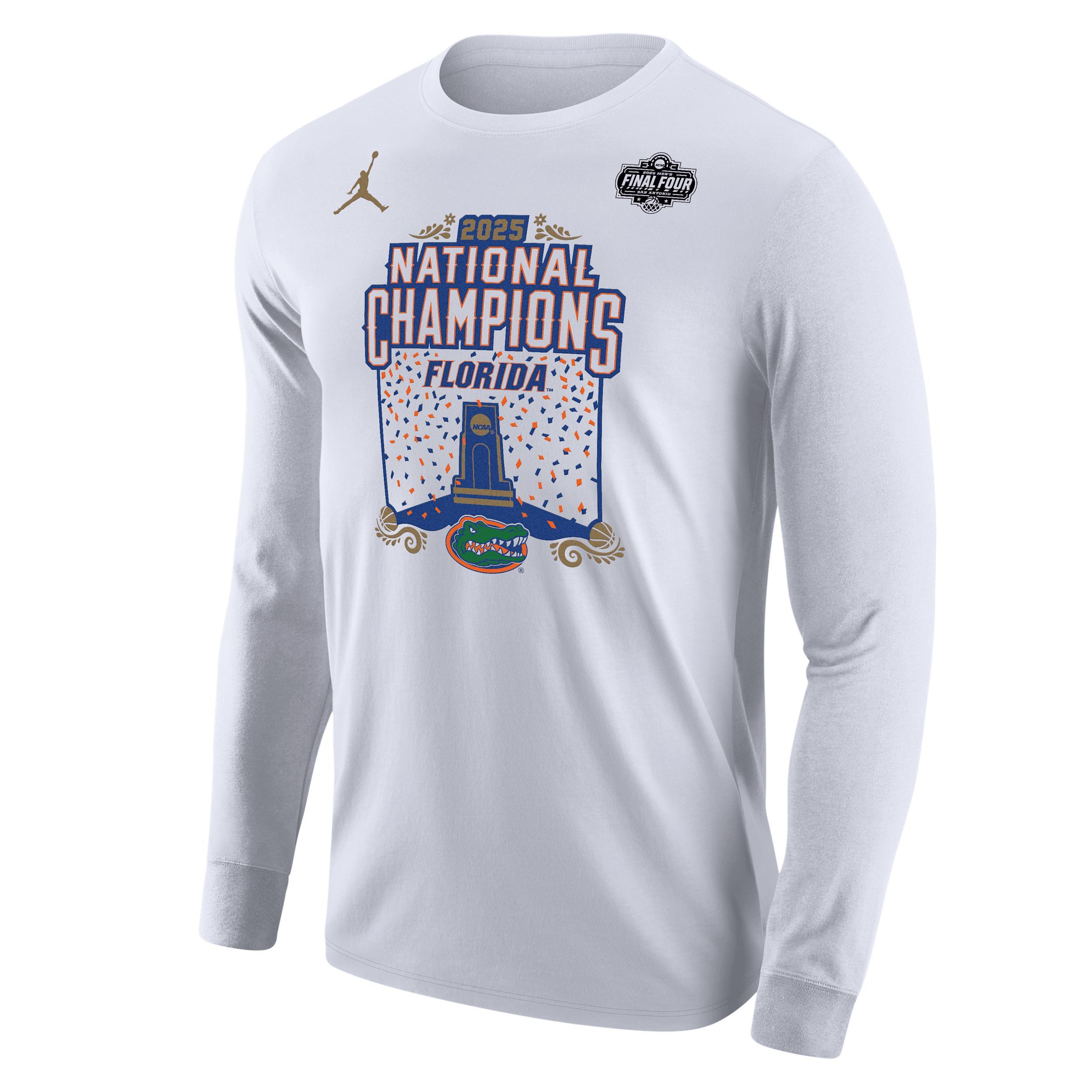 Florida (Men's Team) Men's Jordan College National Champs Long-Sleeve T-Shirt Product Image