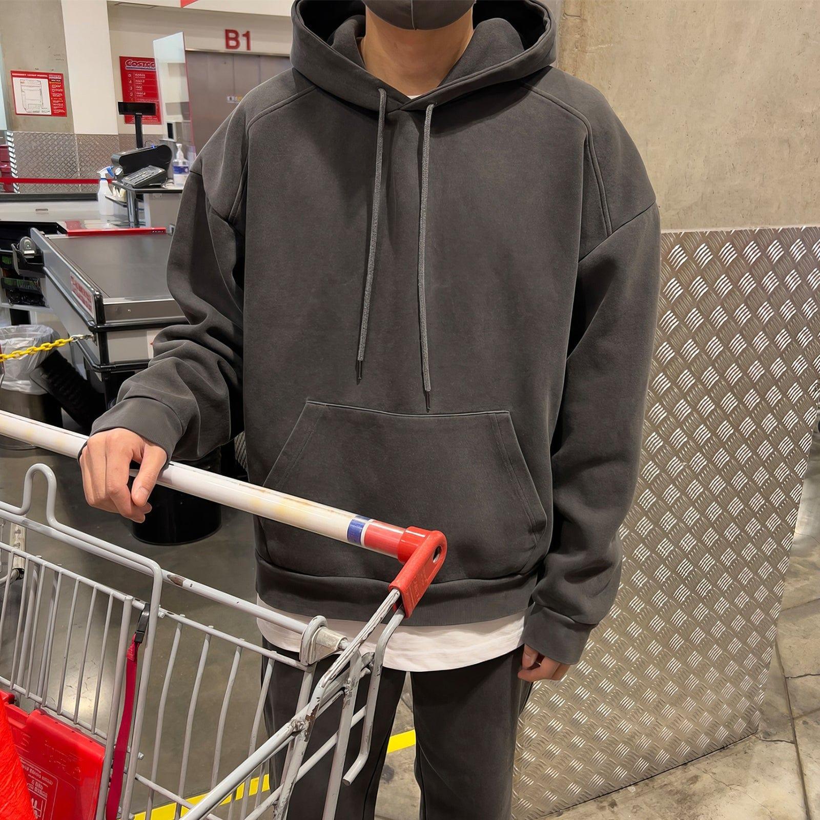 RT No. 12466 PULLOVERR HOODIE & SPORTS SWEATPANTS Product Image