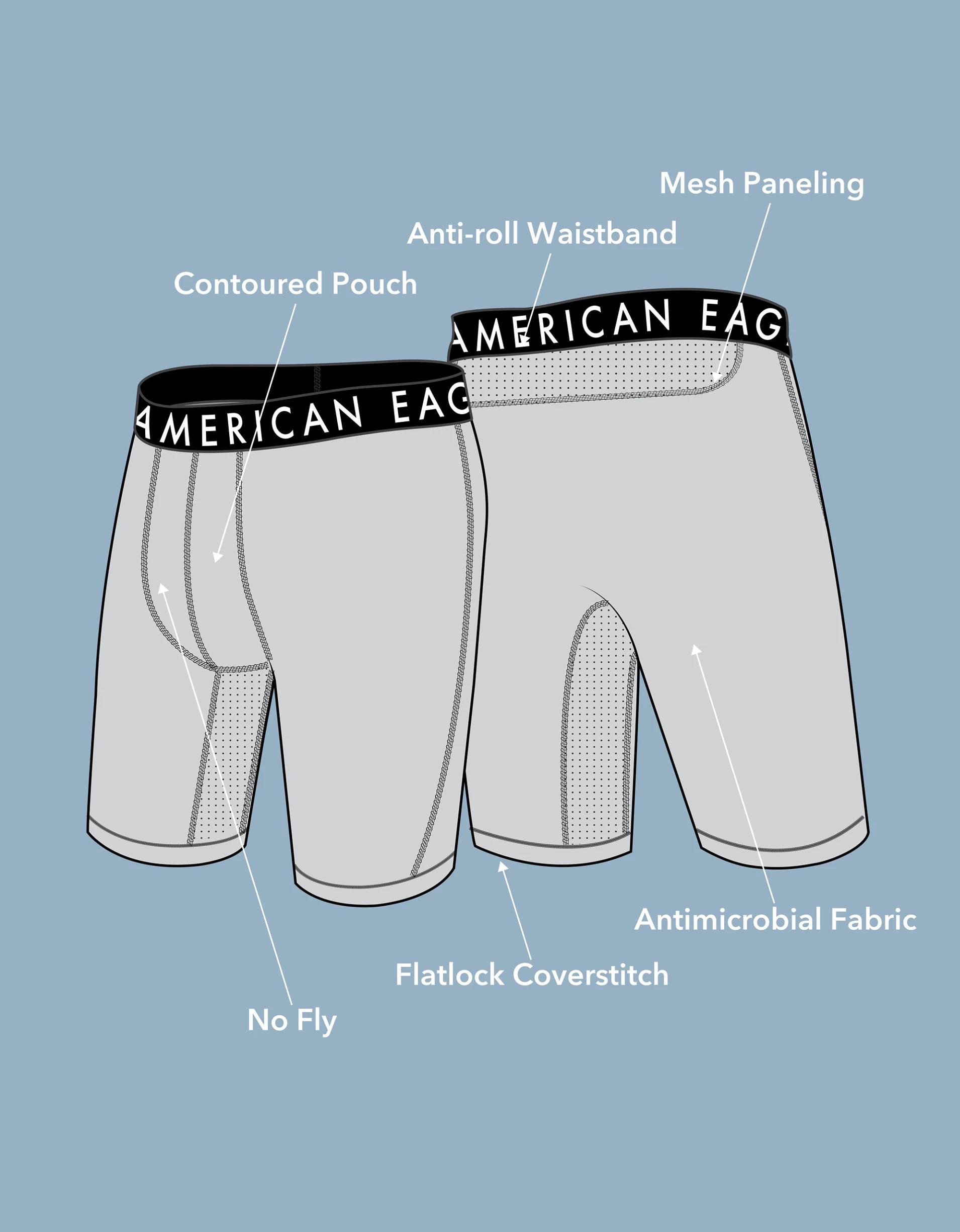 AEO Men's 8" Flex Boxer Brief Product Image
