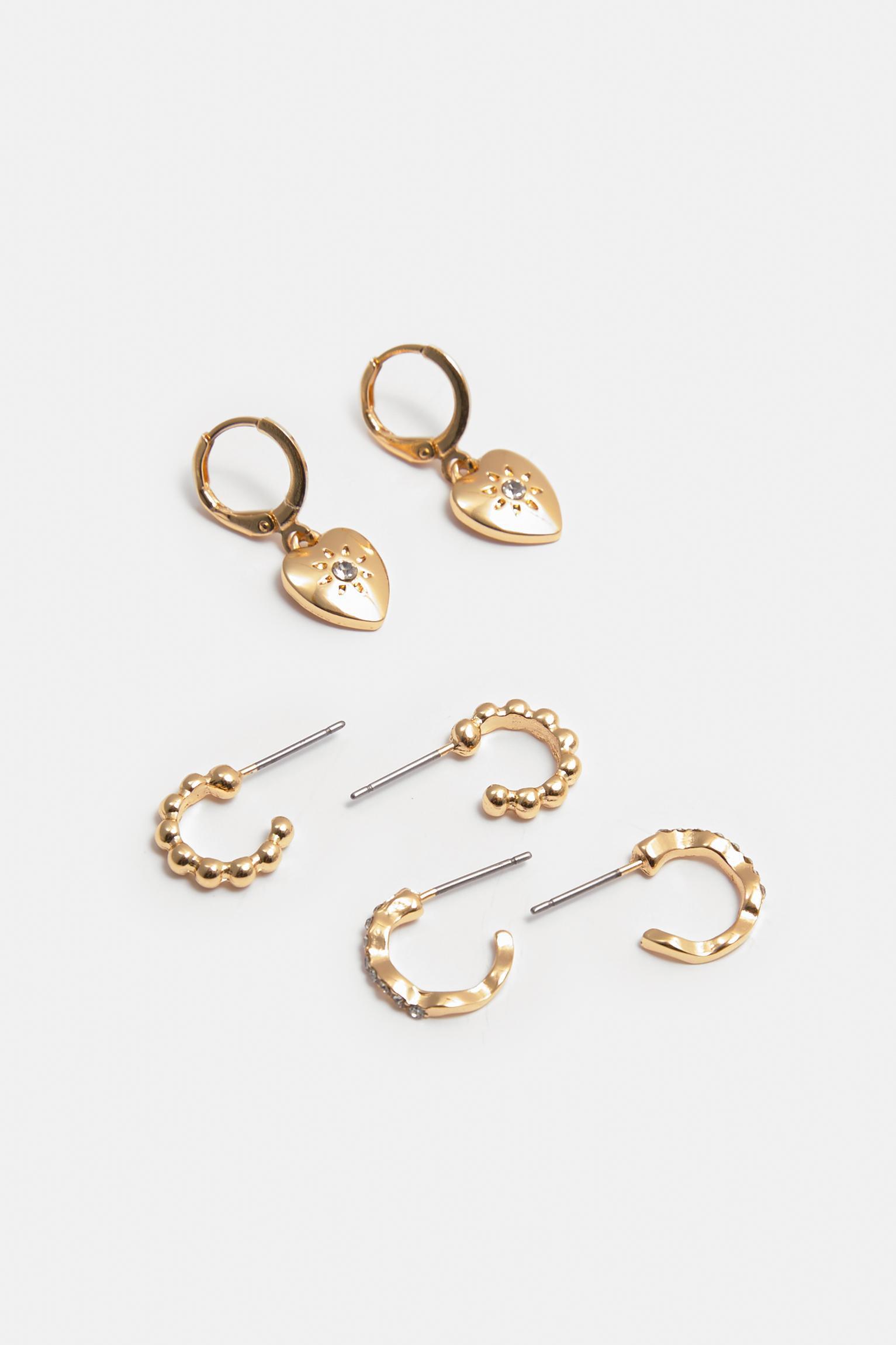 Pack of 9 pairs of earrings Product Image