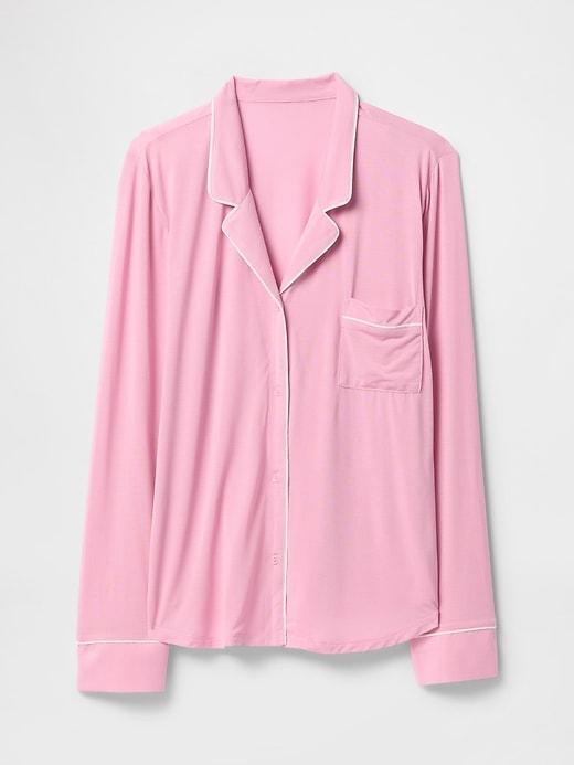 Modal Pajama Shirt Product Image
