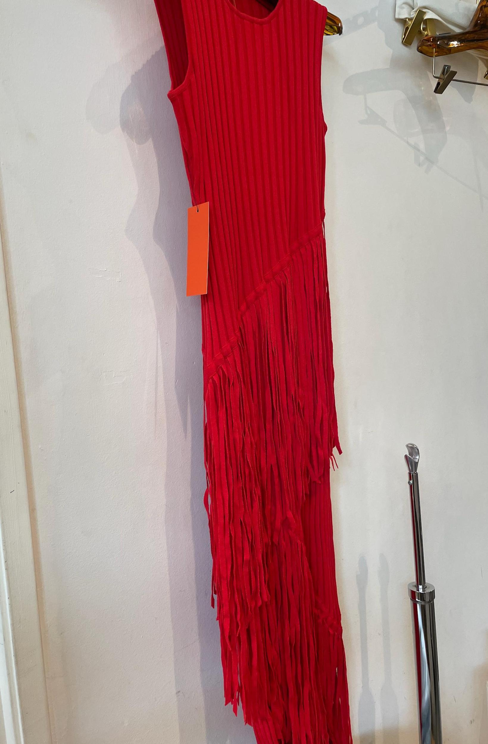 Simon Miller Spiral Dress in Red Product Image