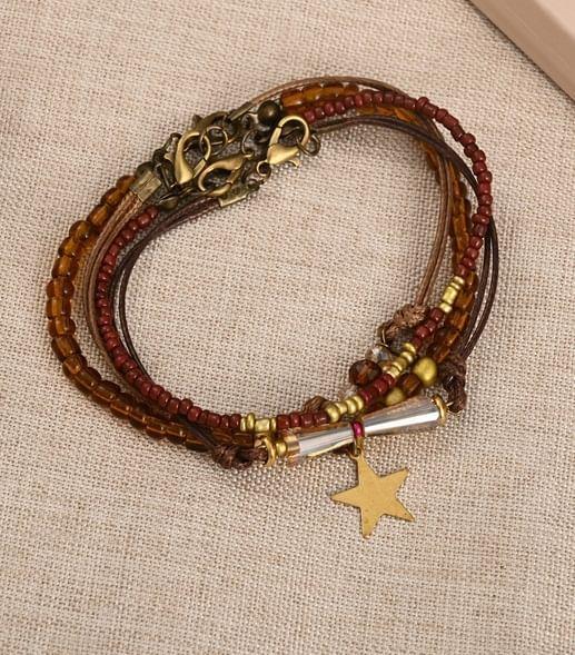 Beaded Charm Bracelet Set Product Image