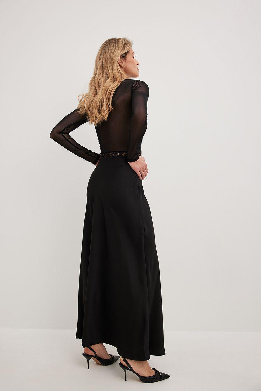 Lace Mesh Sleeve Body Product Image