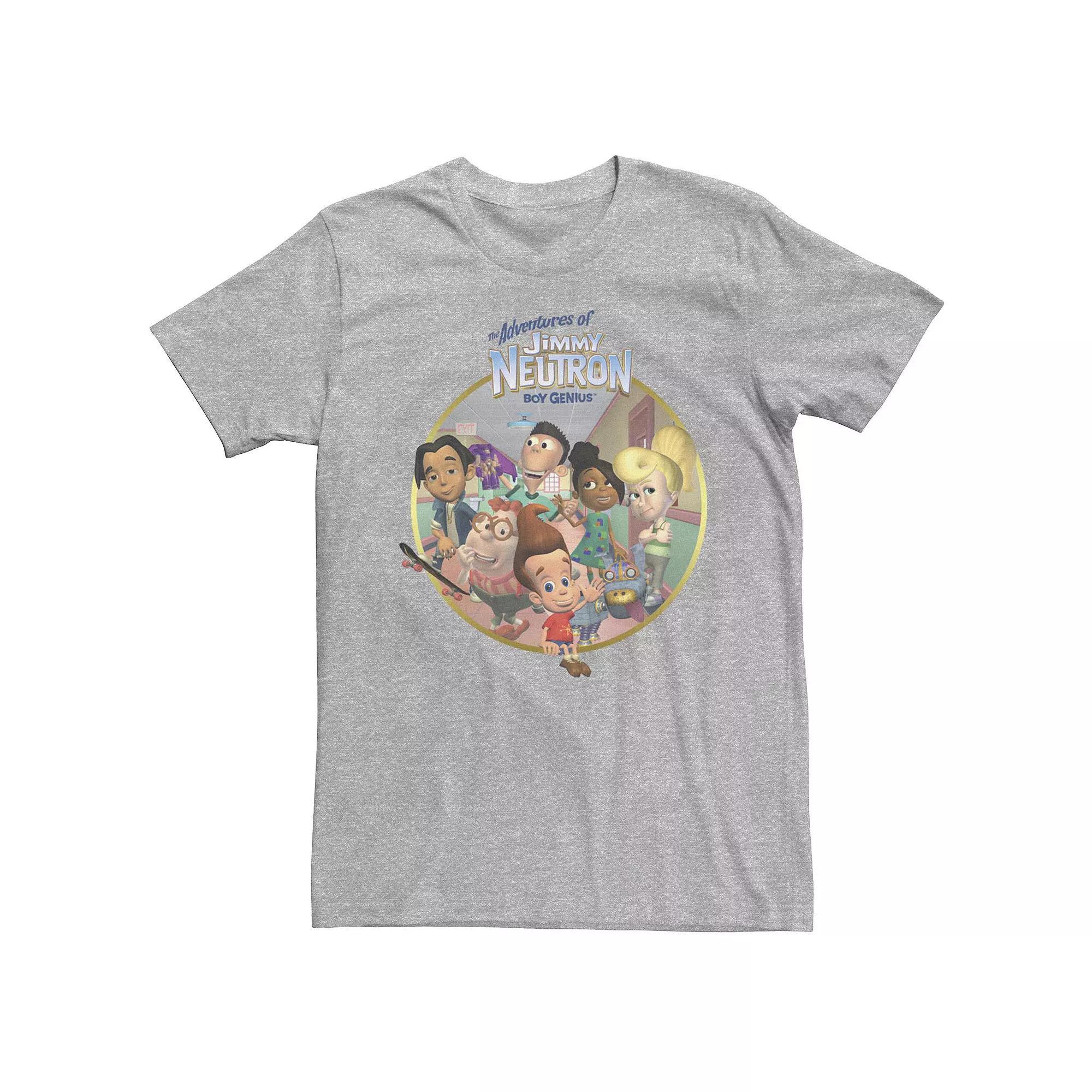 Mens Star Trek Clover Rockets St. Patricks Tee Athletic Grey Product Image