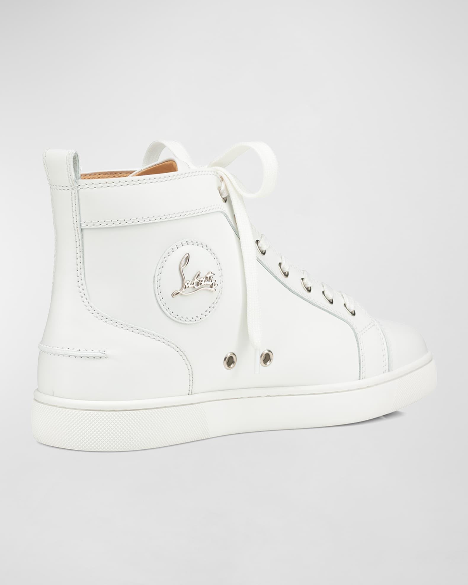 Mens Louis Leather High-Top Sneakers Product Image