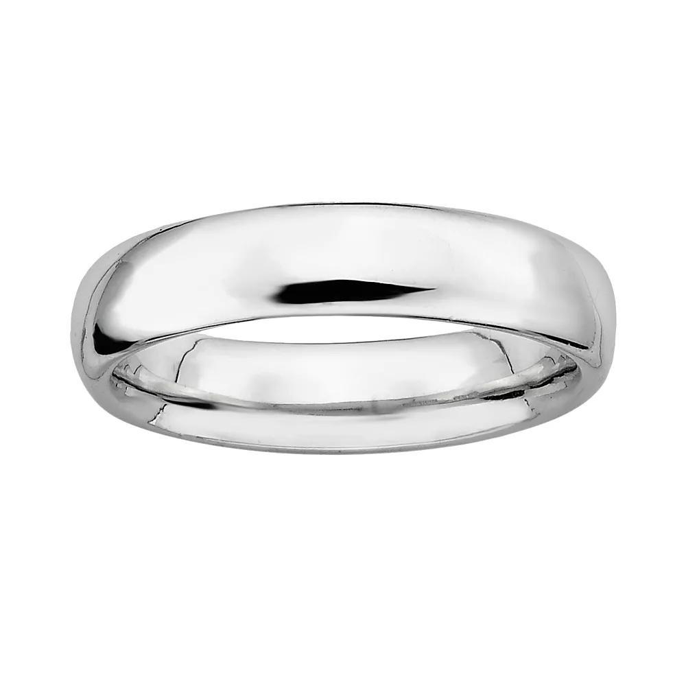 Stacks & Stones Sterling Silver Stack Ring, Women's, Size: 8 Product Image