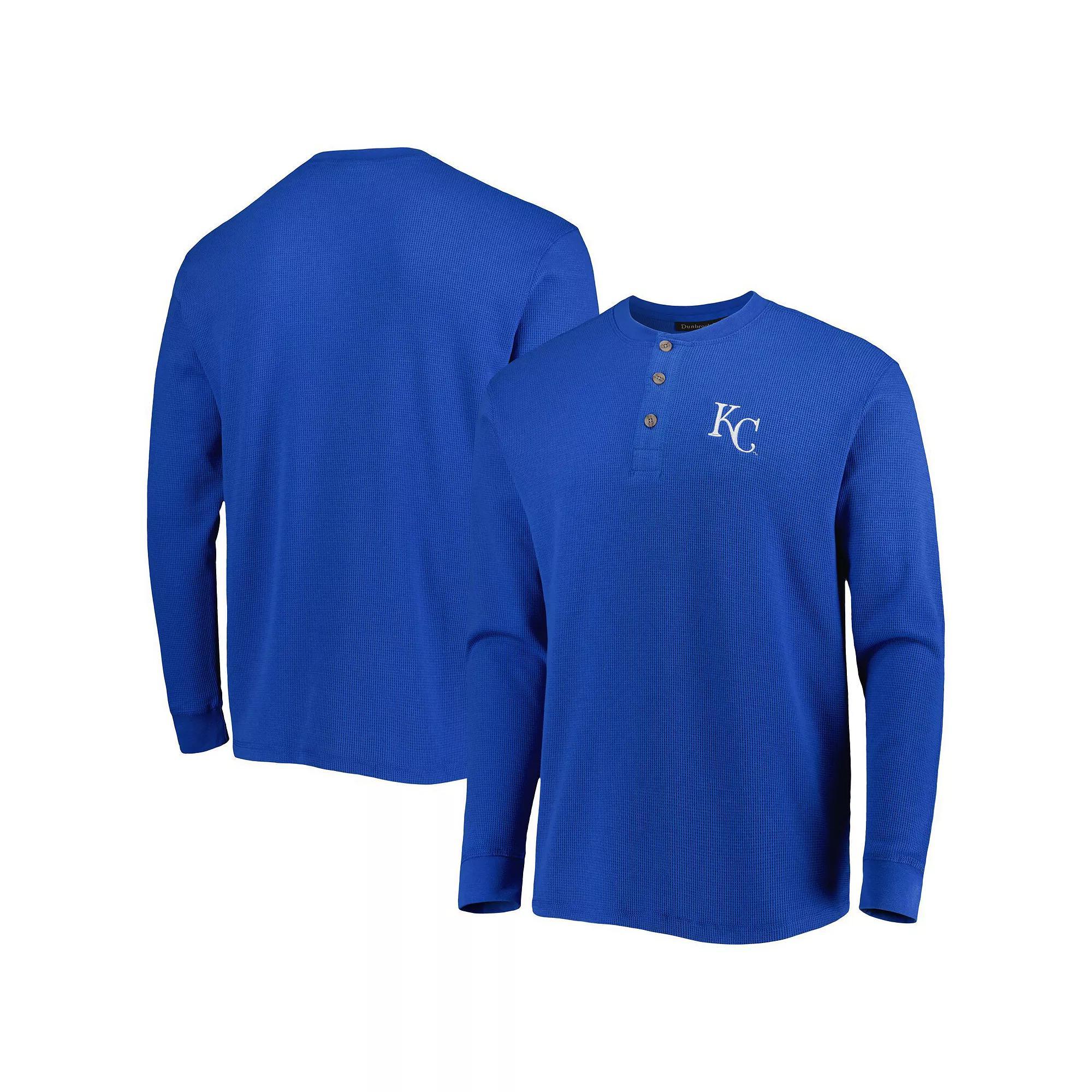 Men's Dunbrooke Kansas City Royals Royal Maverick Long Sleeve T-Shirt, Size: Medium, Blue Product Image