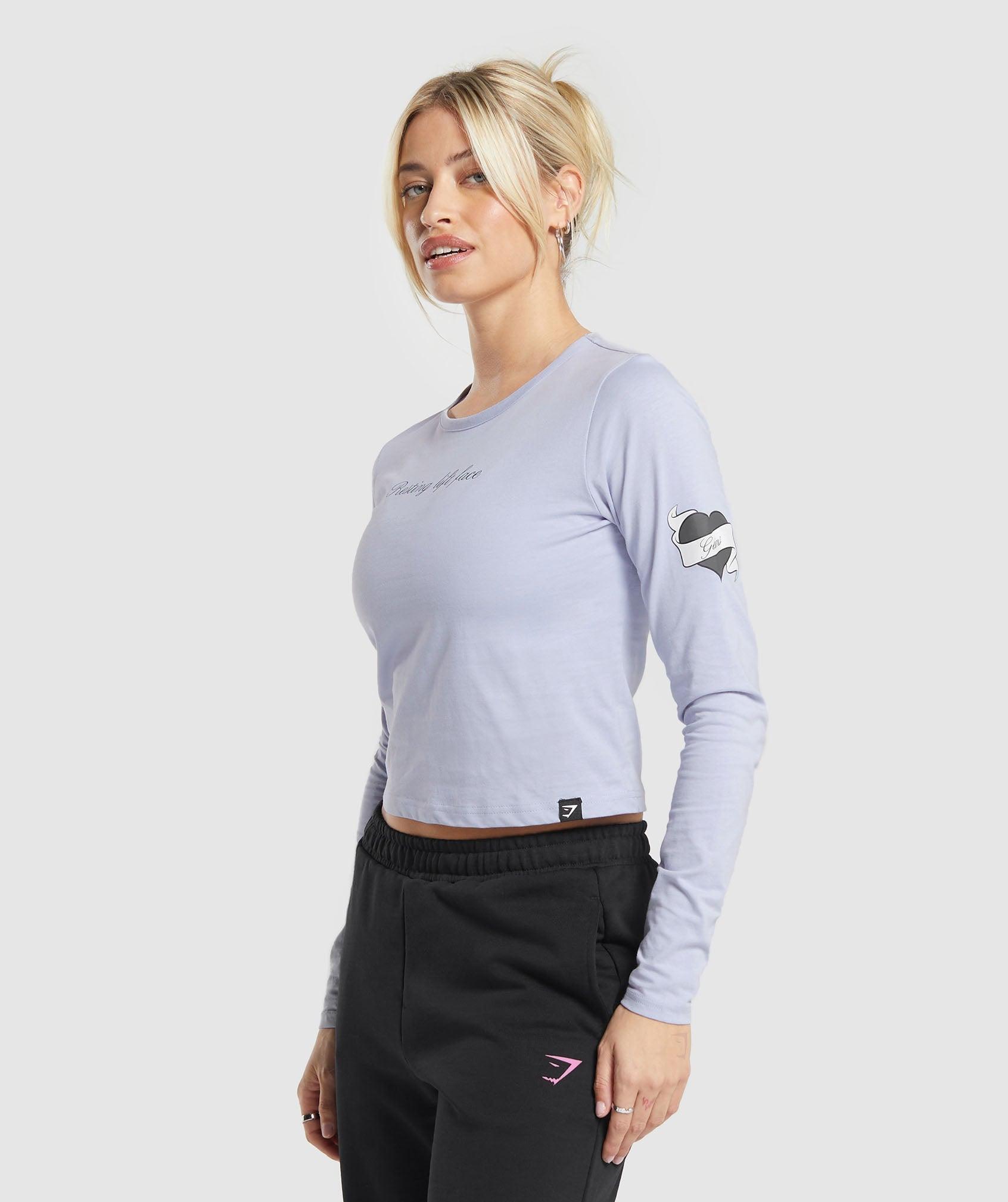 Tattoo Midi Long Sleeve T-Shirt Product Image