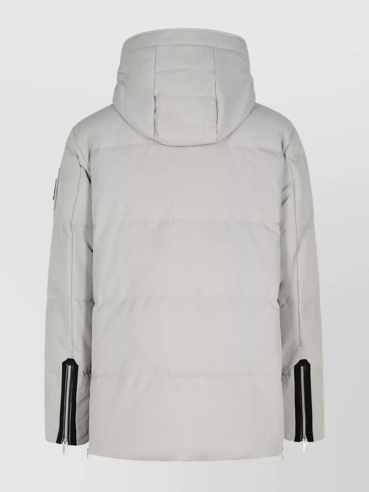 MOOSE KNUCKLES Cloud 3q In Light Grey Product Image
