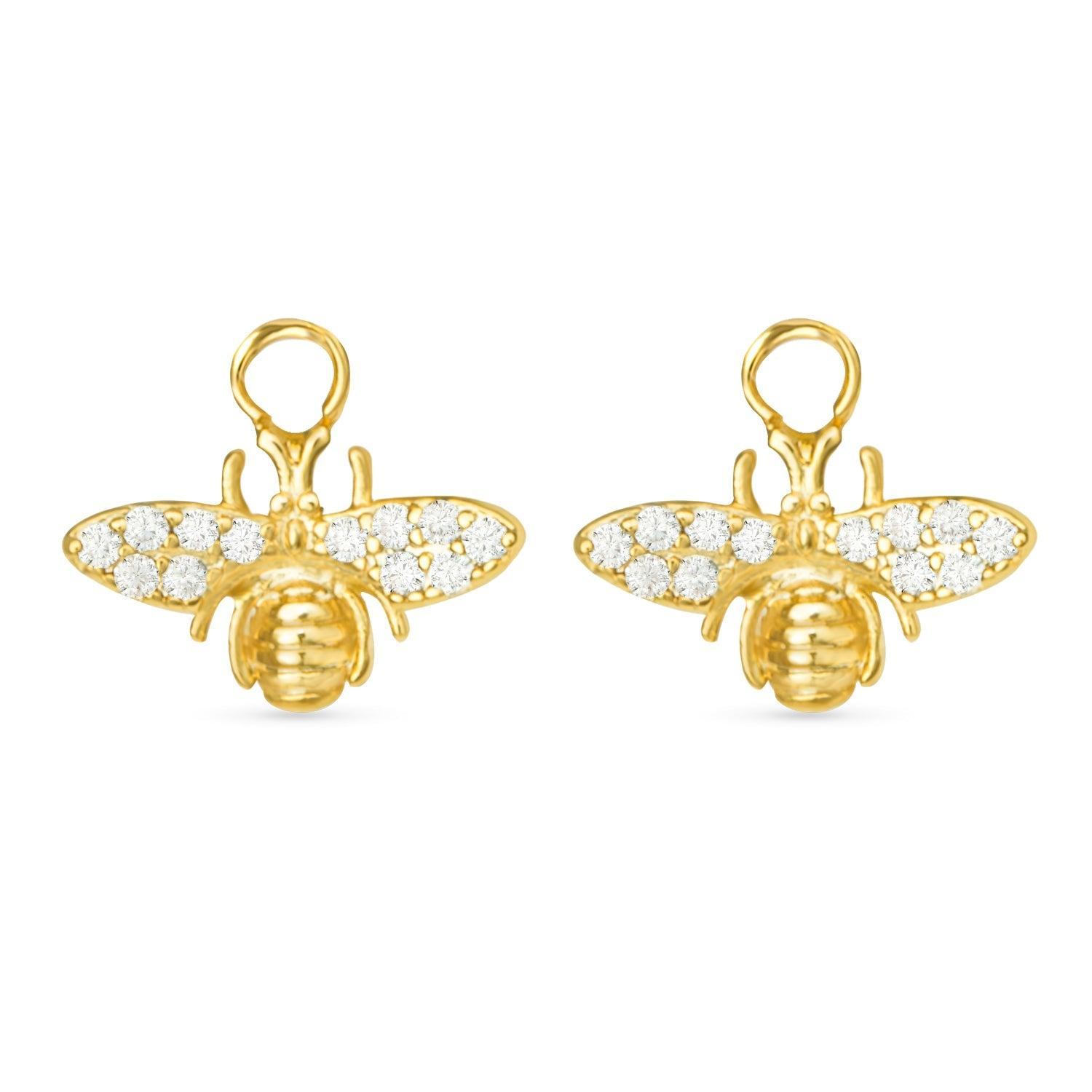 Gold Earring Charms, Multiple Styles Product Image
