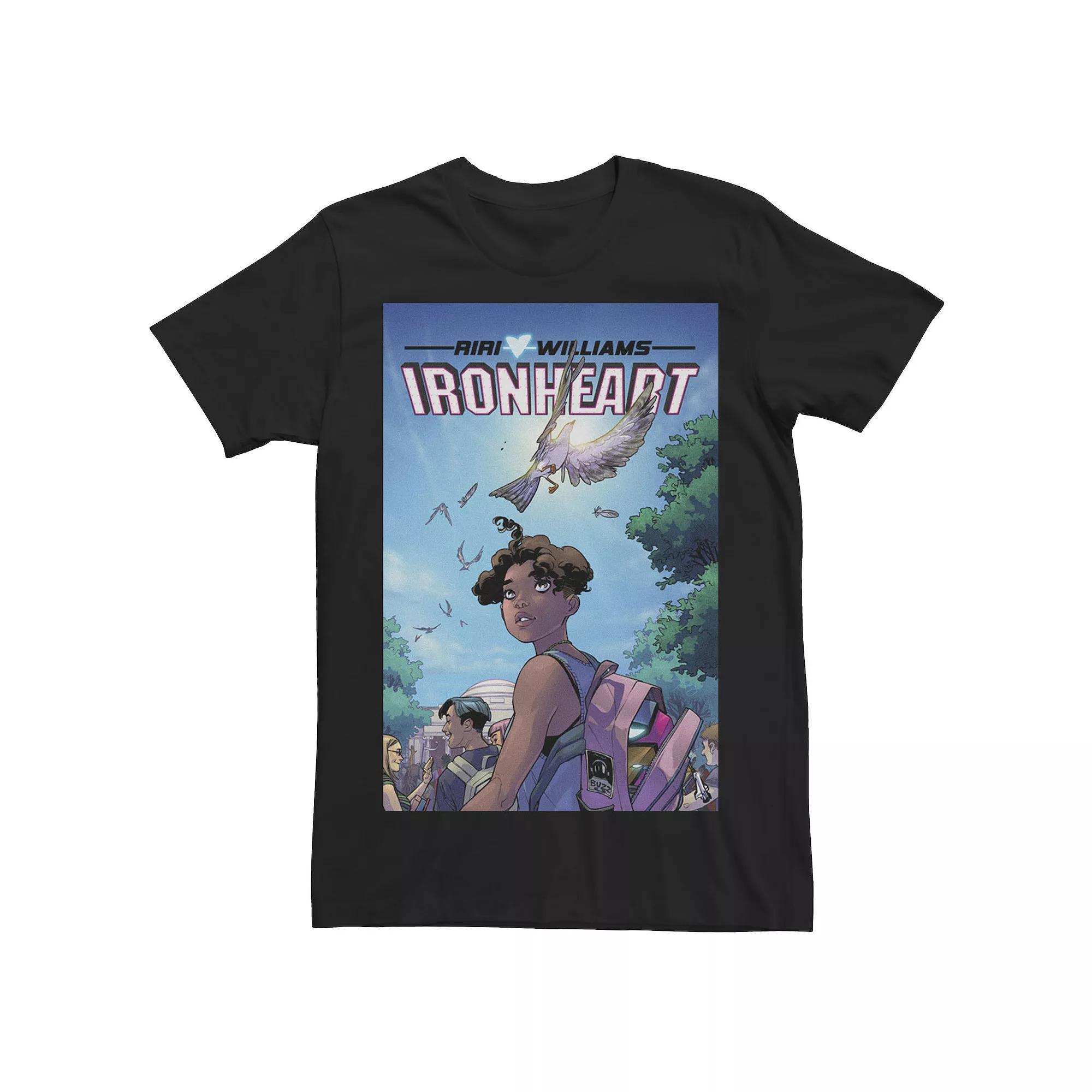 Men's Marvel Comixology Iron Fist 1,000,000 BC Comic Cover Graphic Tee, Size: 3XL, Black Product Image