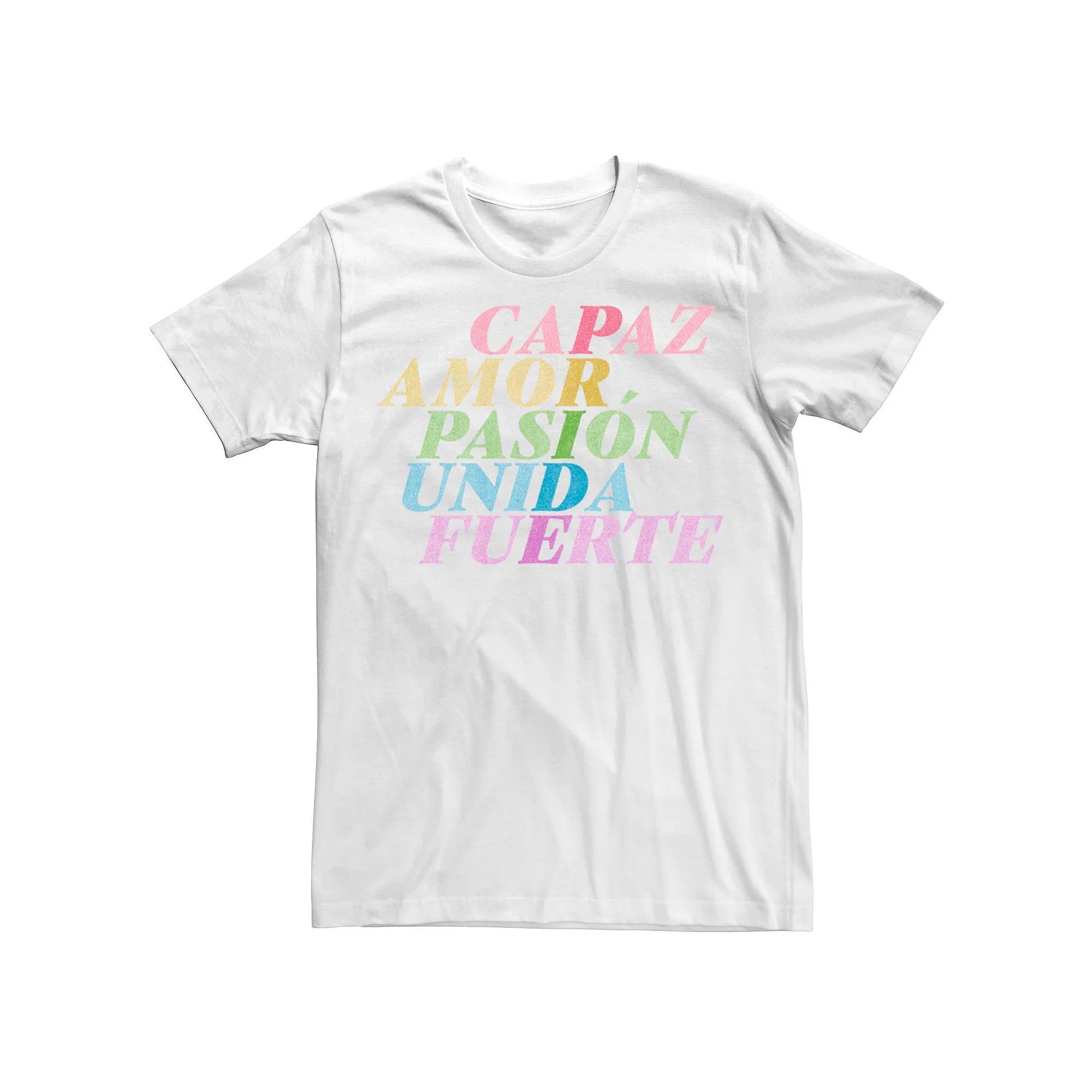 Men's Gonzales Hispanic Traits Pride List Tee, Size: XXL, White Product Image