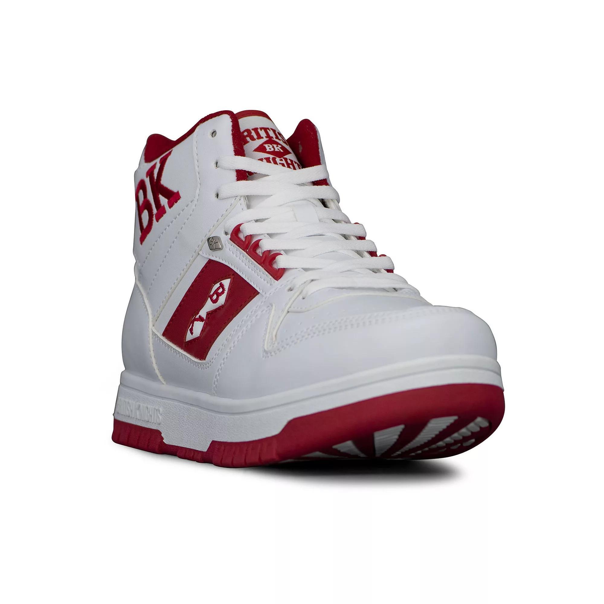 British Knights Kings SL Men's Sneakers, Size: 10, White Red Product Image