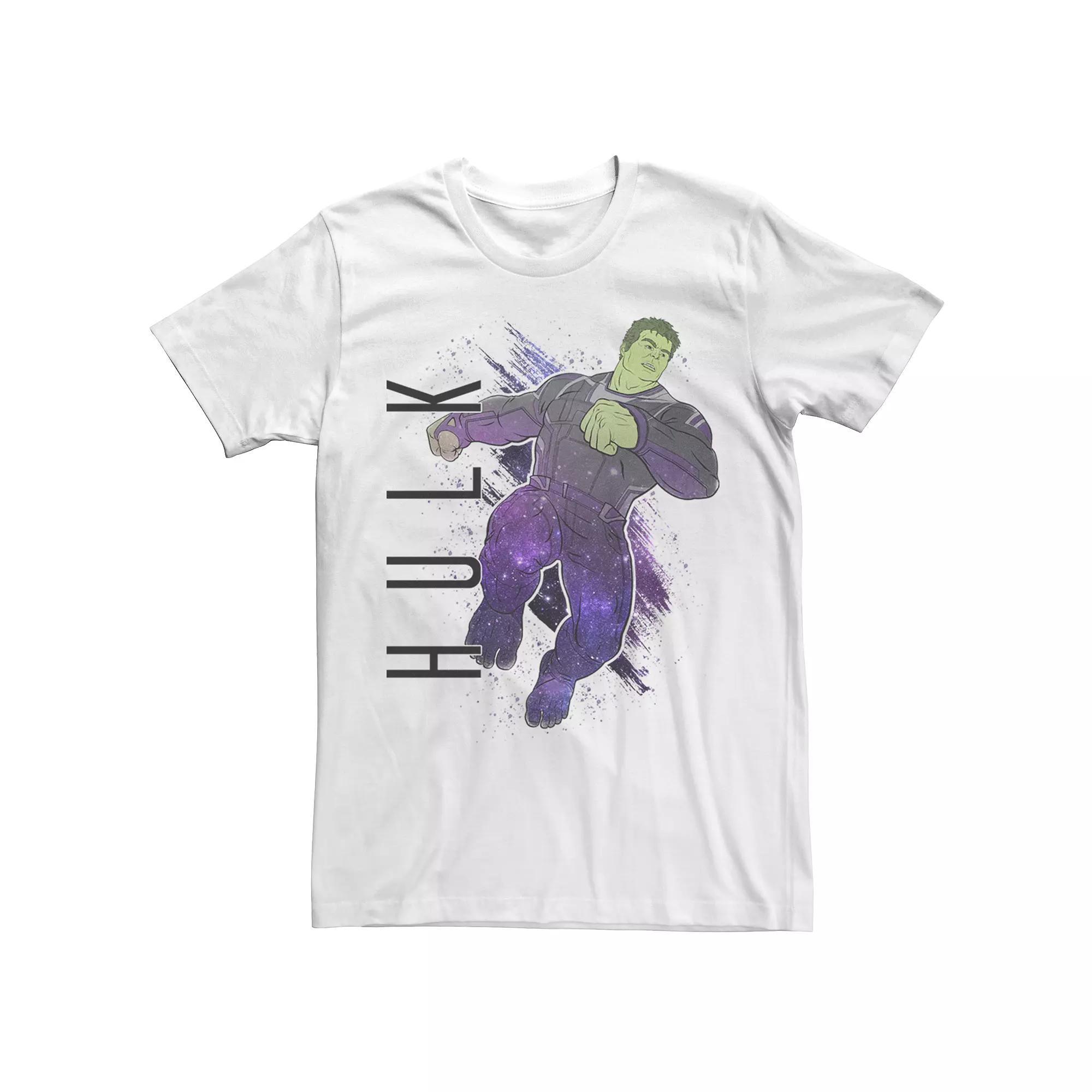 Men's Avengers Hulk Painted Tee, Size: XL, White Product Image