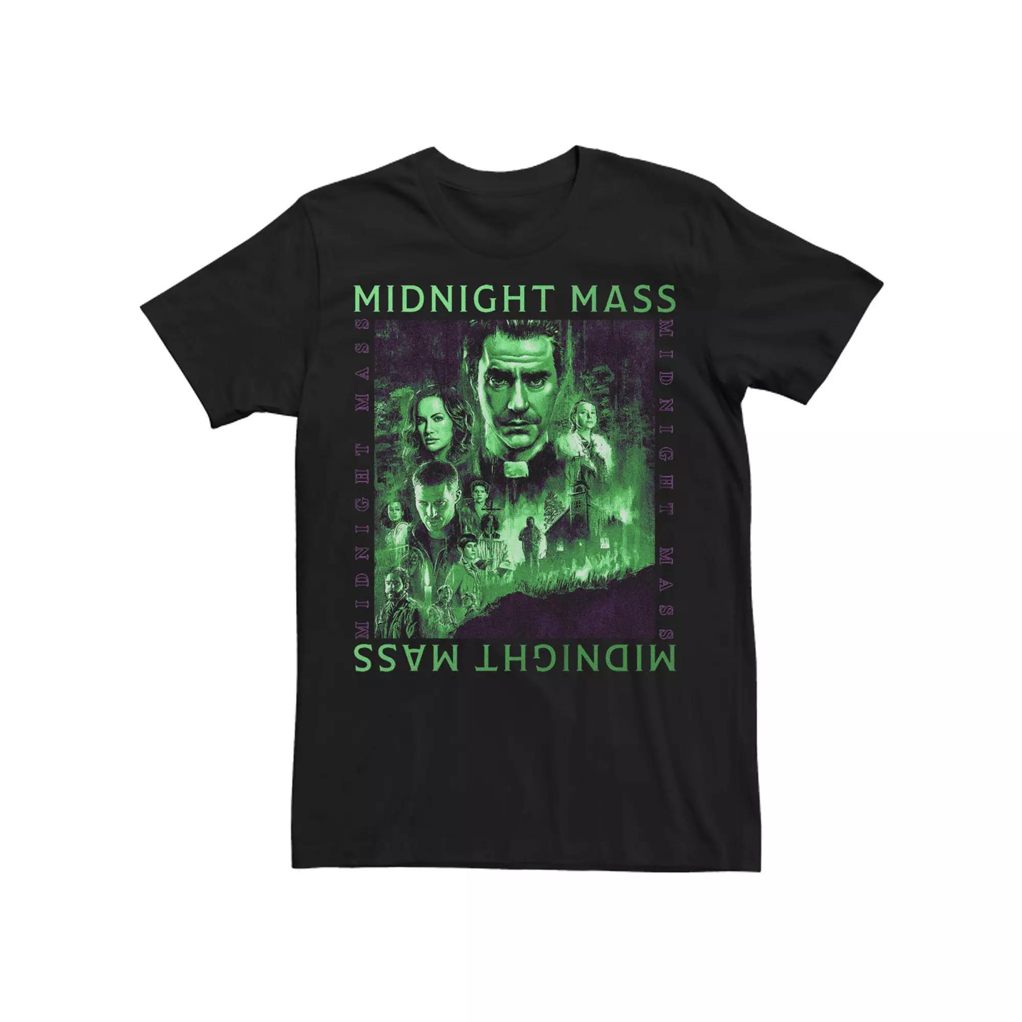 Men's Netflix Stranger Things Group Shot Fireworks Poster Tee, Size: 3XL, Blue Product Image