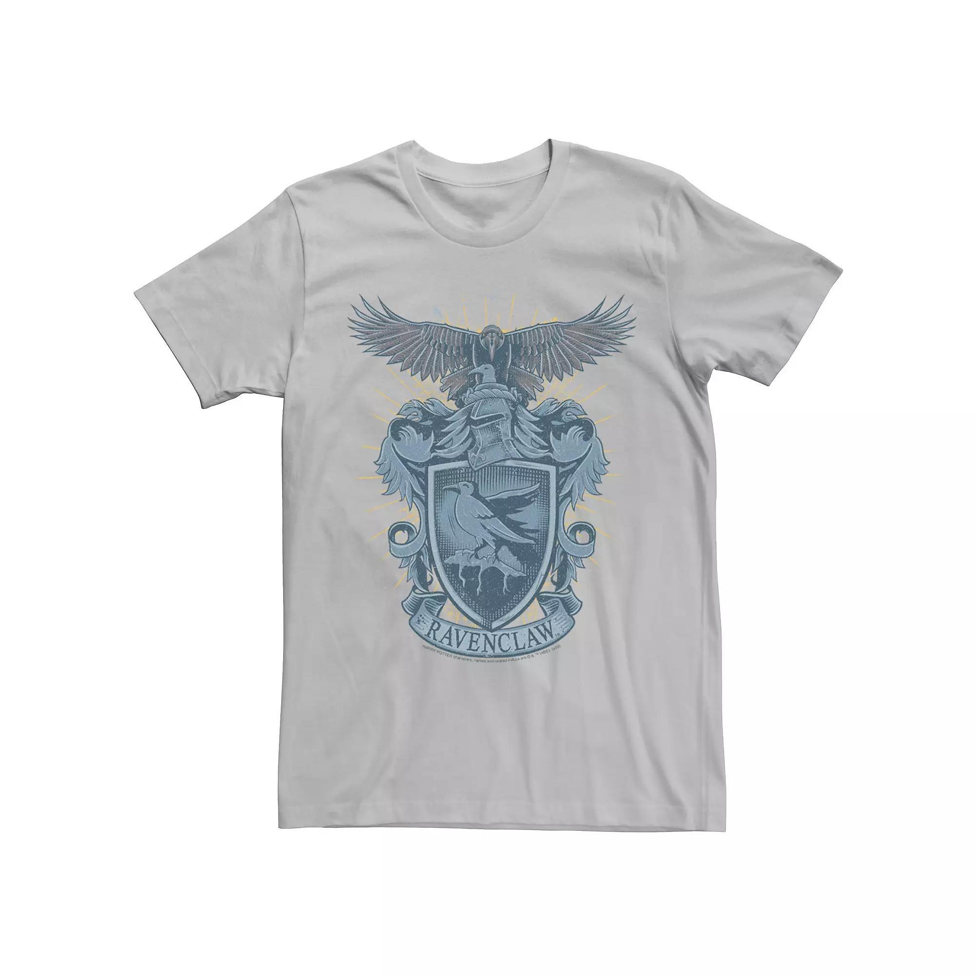 Men's Harry Potter Harry Potter Ravenclaw Detailed House Crest Graphic Tee, Size: Small, Silver Product Image