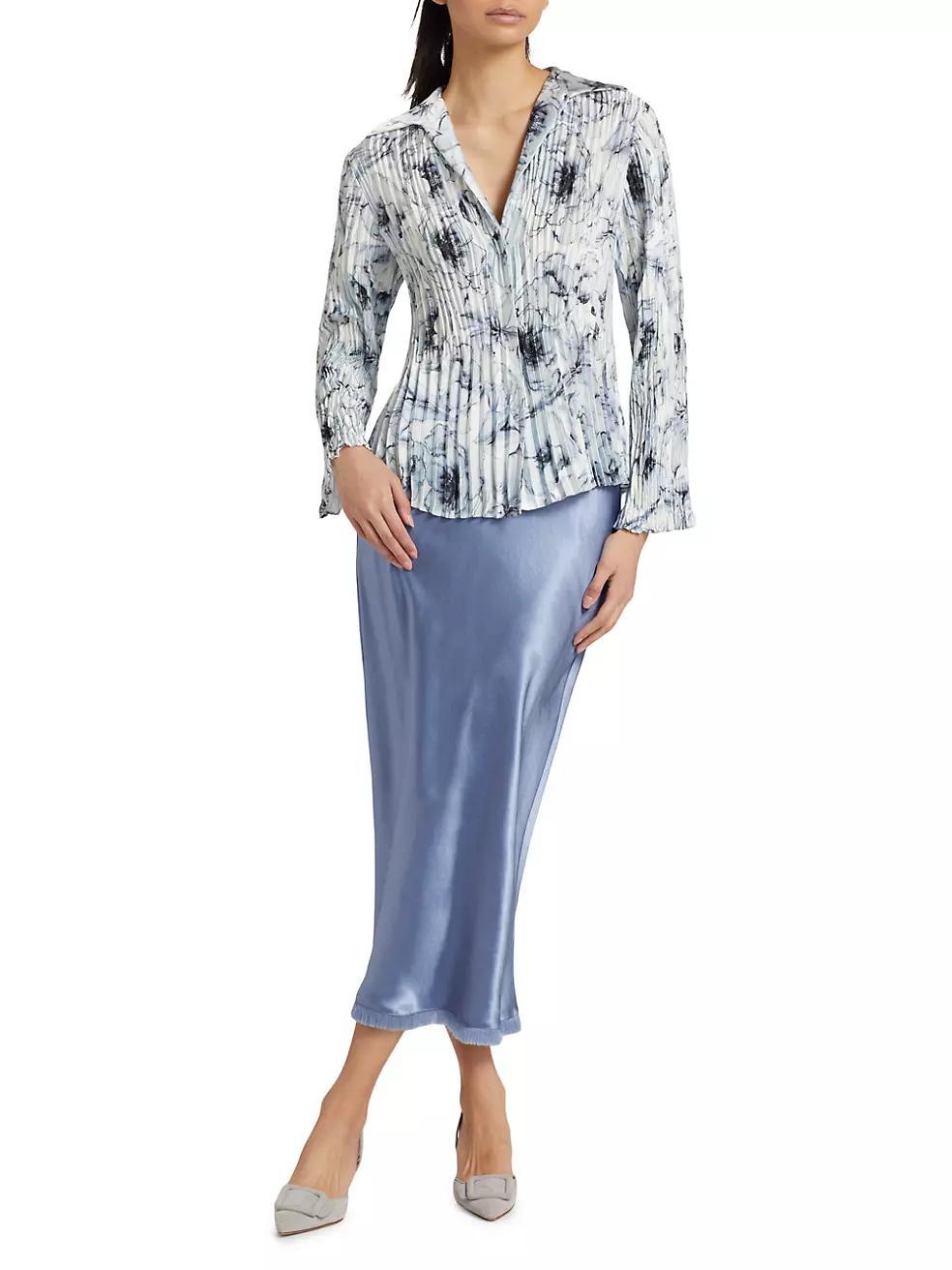 Lilly Pleated Blouse Product Image