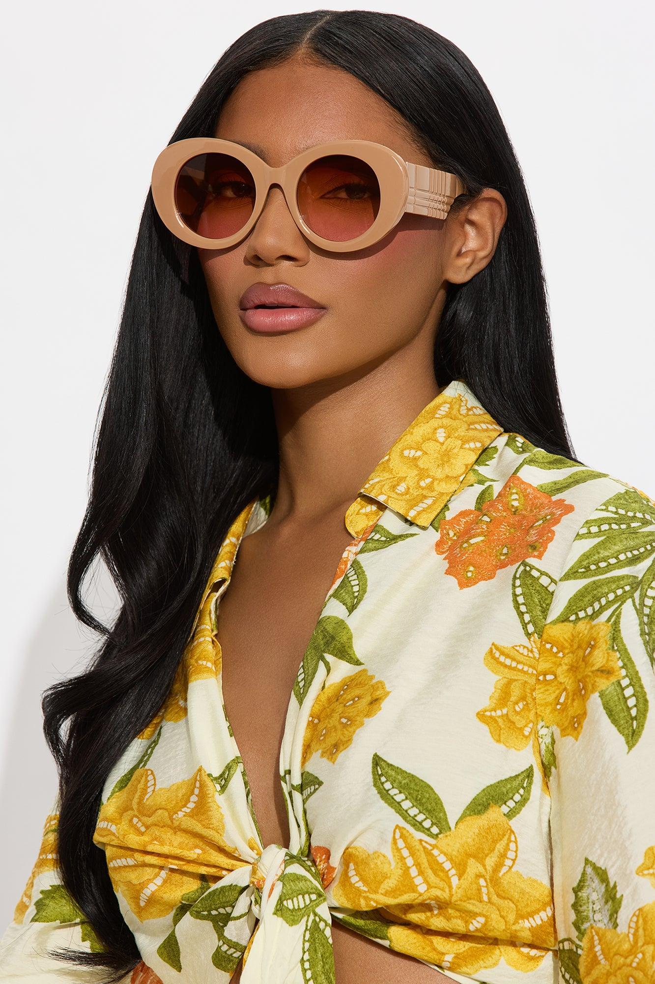 Work With Fashion Sunglasses - Orange Product Image