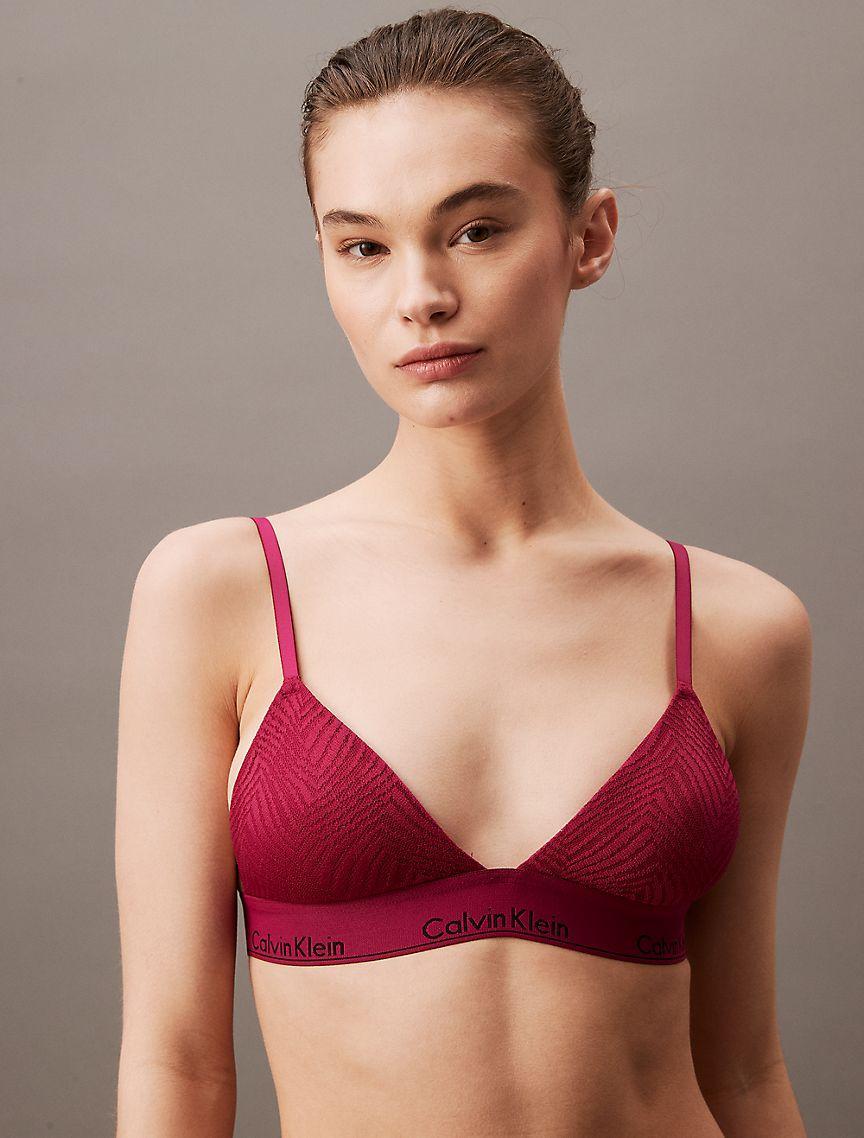 Modern Lace Lightly Lined Triangle Bralette Product Image