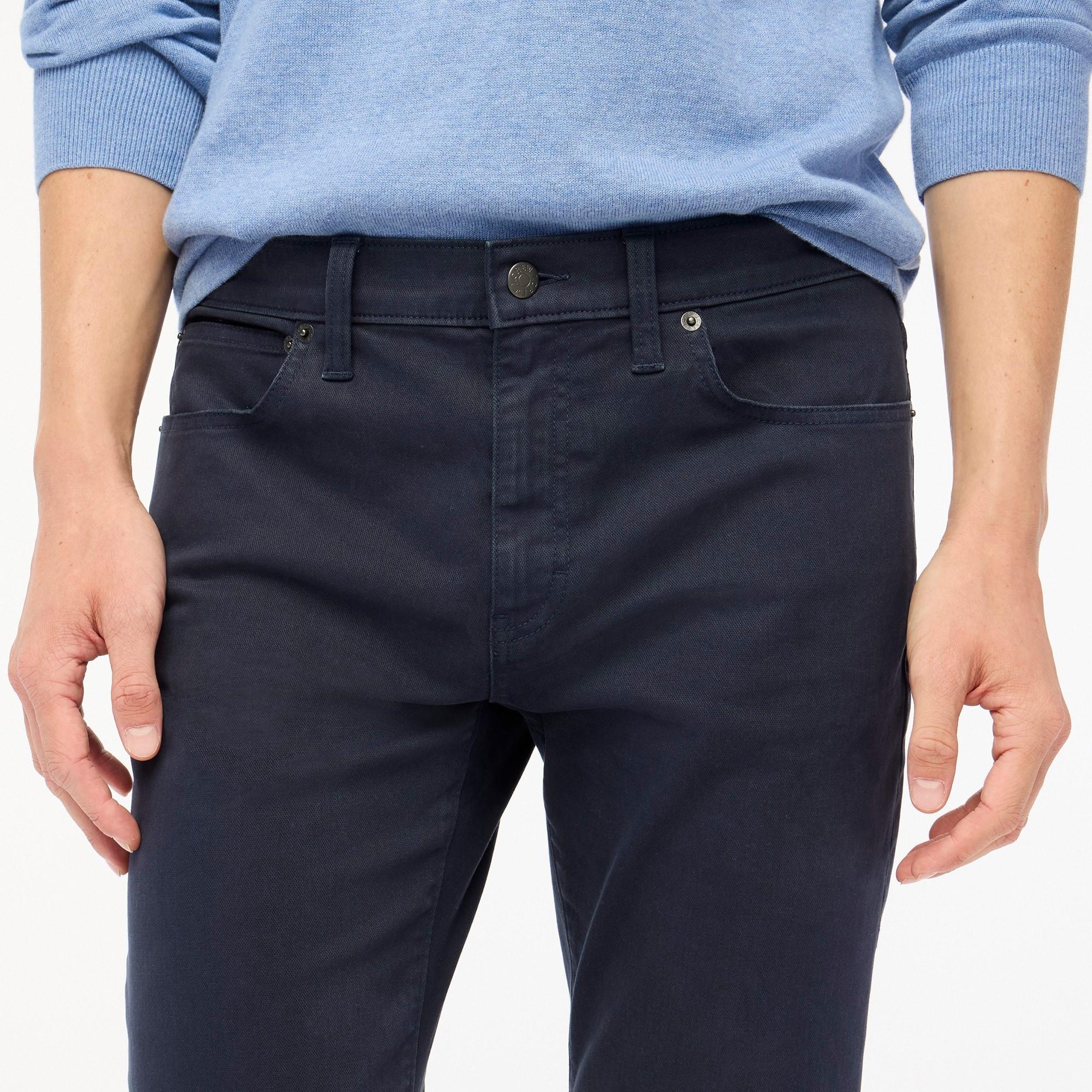 Slim-fit garment-dyed five-pocket pant Product Image