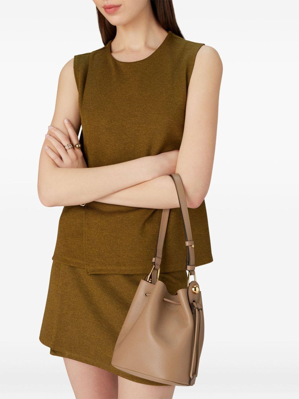 mini Sfera leather bucket bag Product Image
