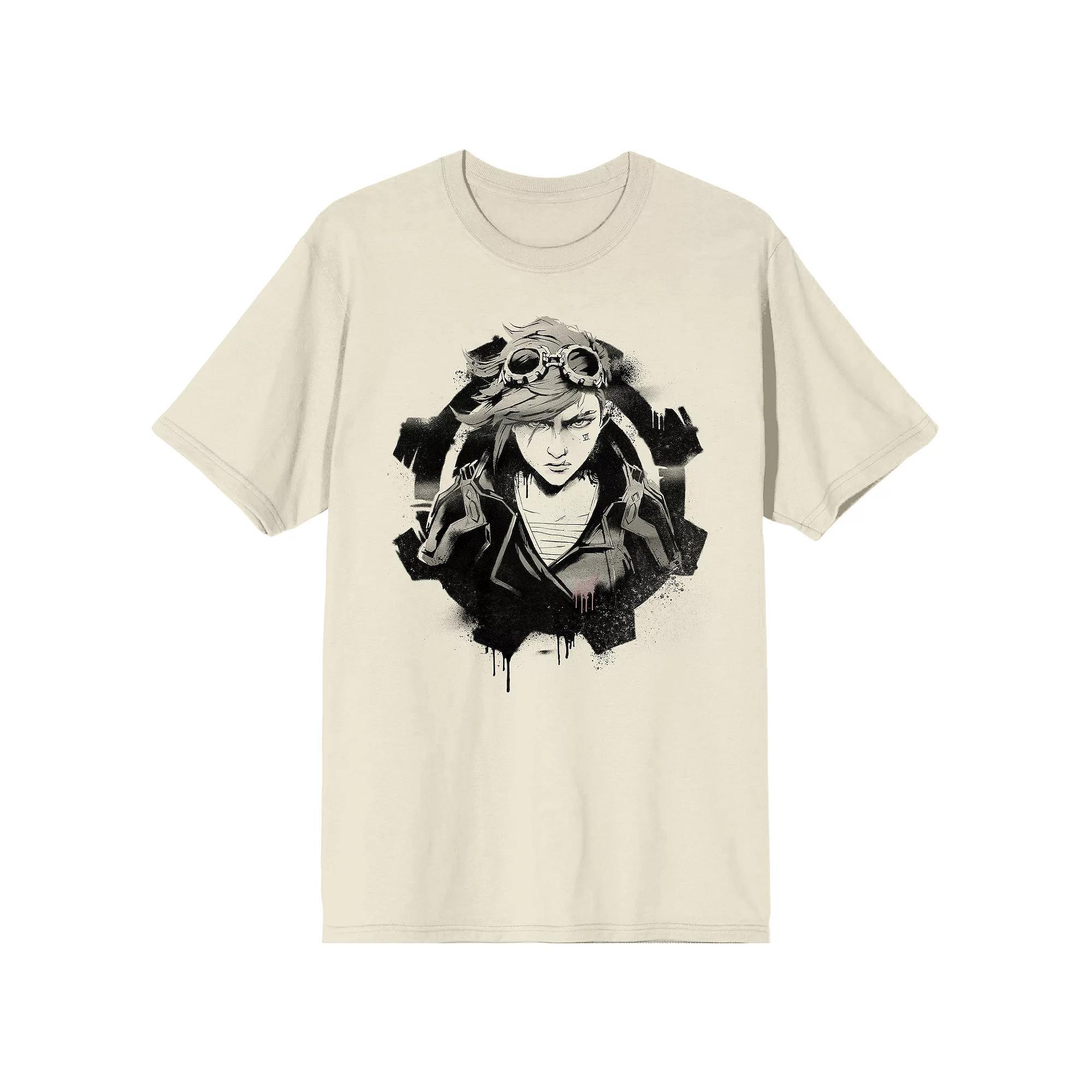 Men's Arcane Gear Skull Short Sleeve Graphic T-Shirt, Size: Medium, Off White Product Image
