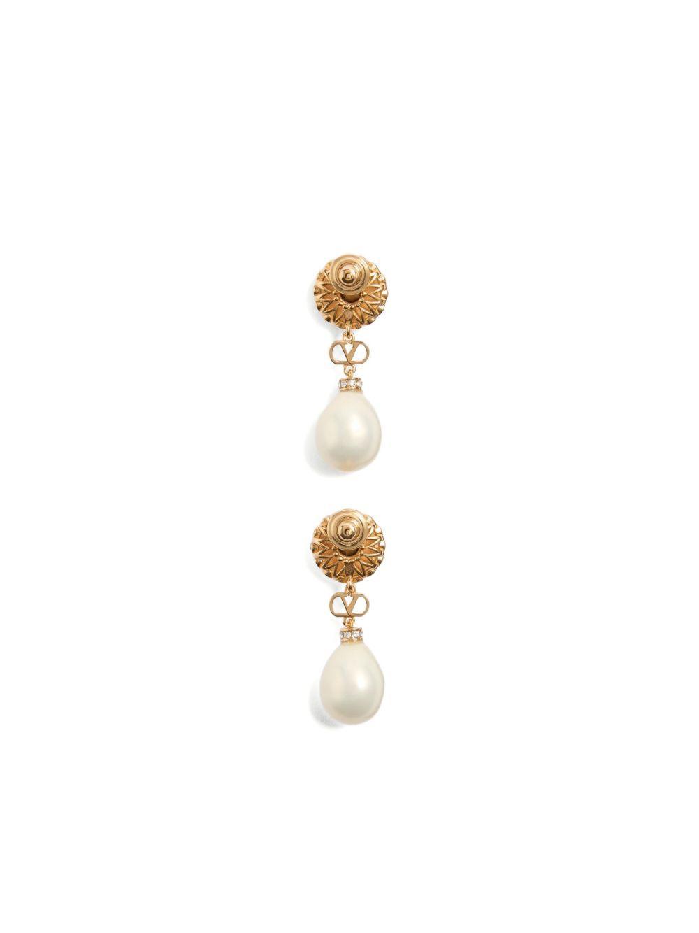 VLogo earrings Product Image