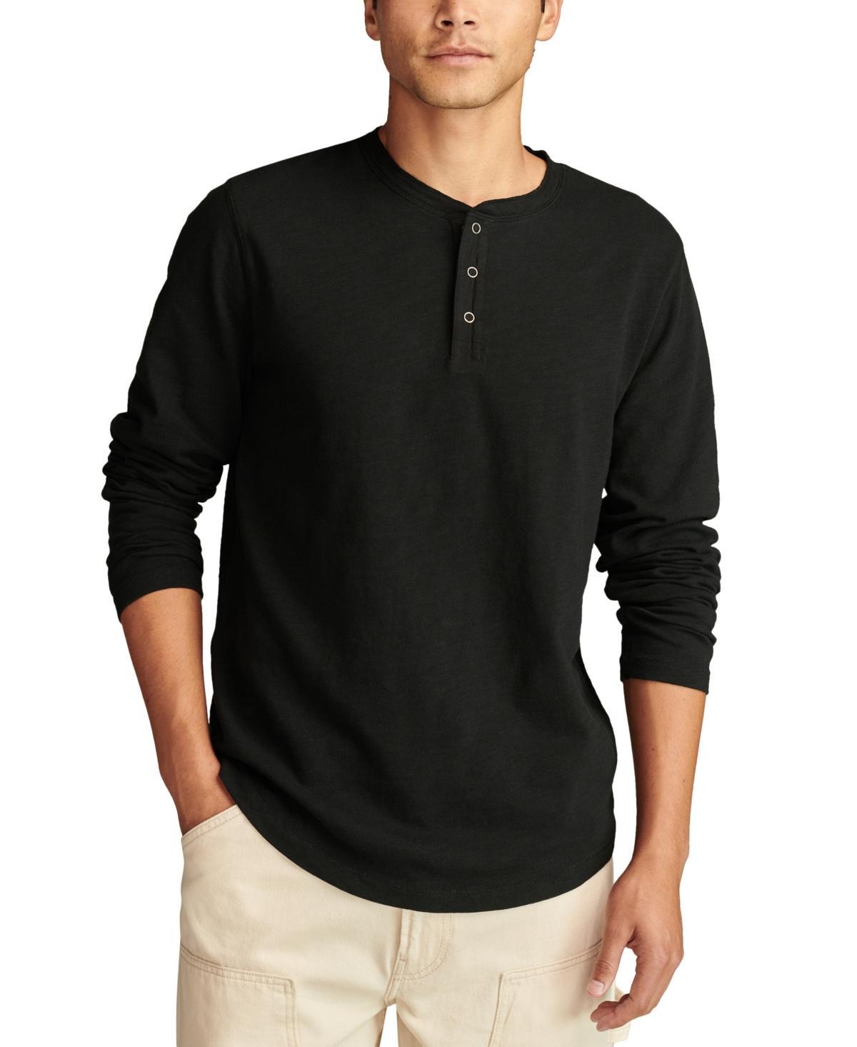 Lucky Brand Mens Weekend Slub Henley Shirt Product Image