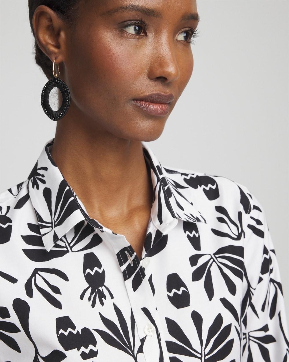 No Iron™ Stretch Pottery Shirt Product Image