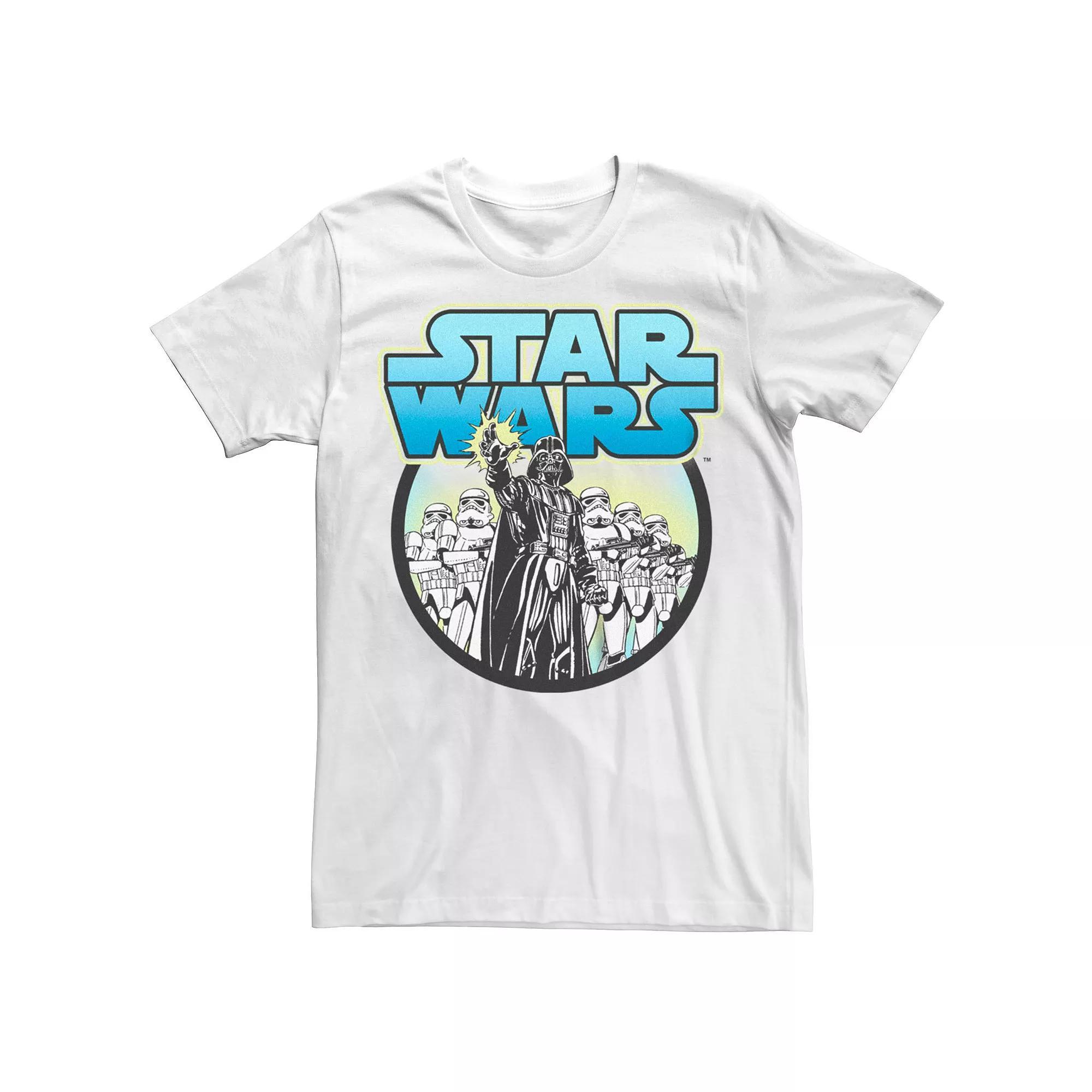Men's Star Wars Group Circle Tee, Size: Medium, White Product Image