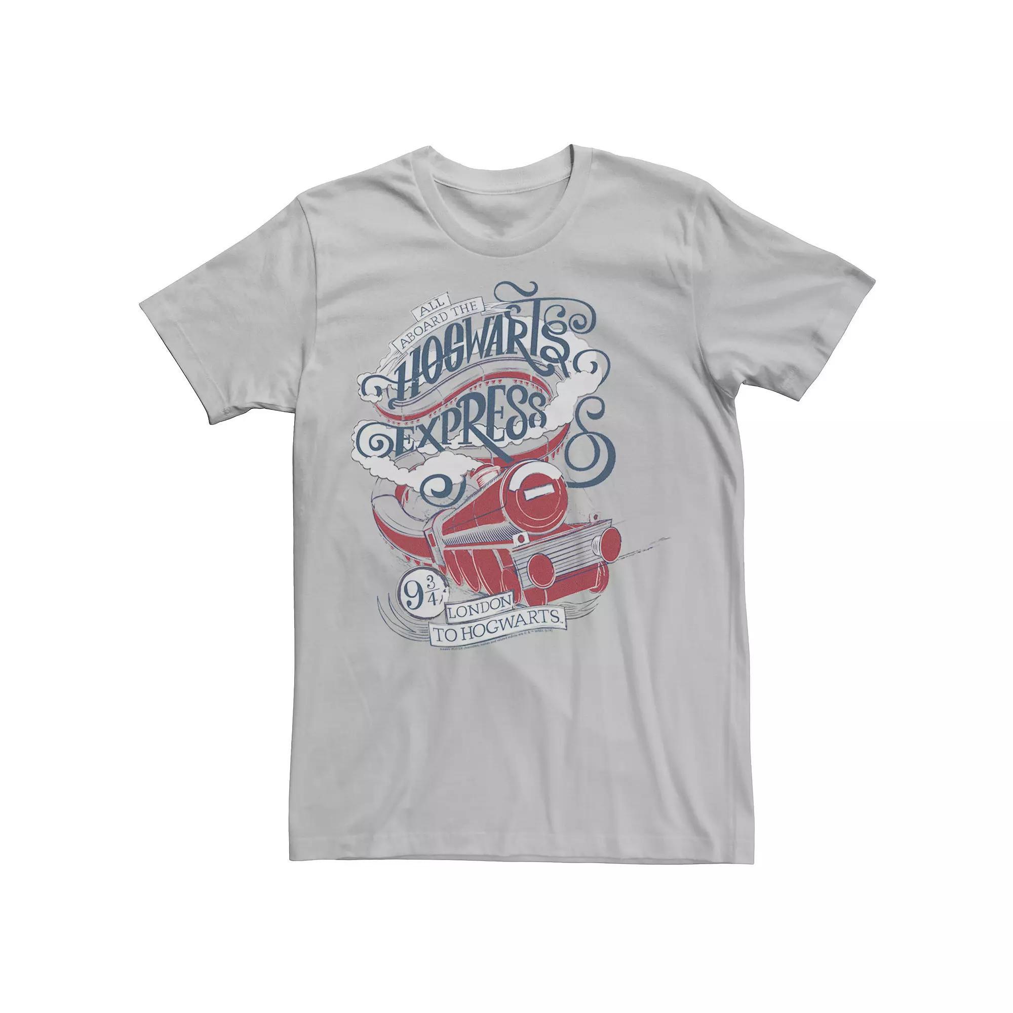 Mens Harry Potter All Aboard The Hogwarts Express Tee Product Image