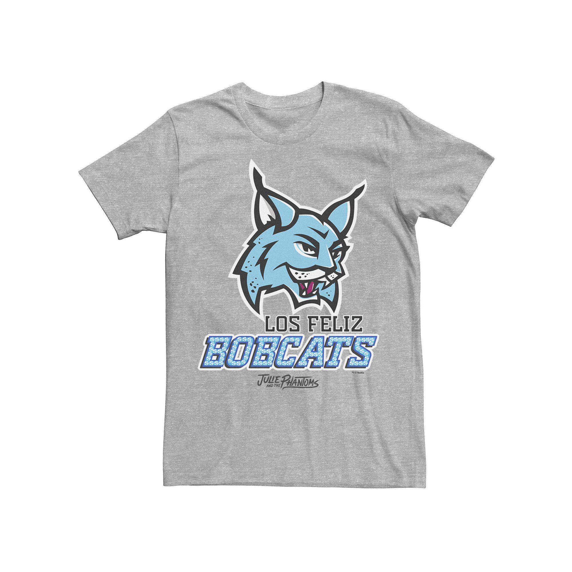 Men's Julie And The Phantoms Los Feliz Bobcats Tee, Size: Large, Athletic Grey Product Image