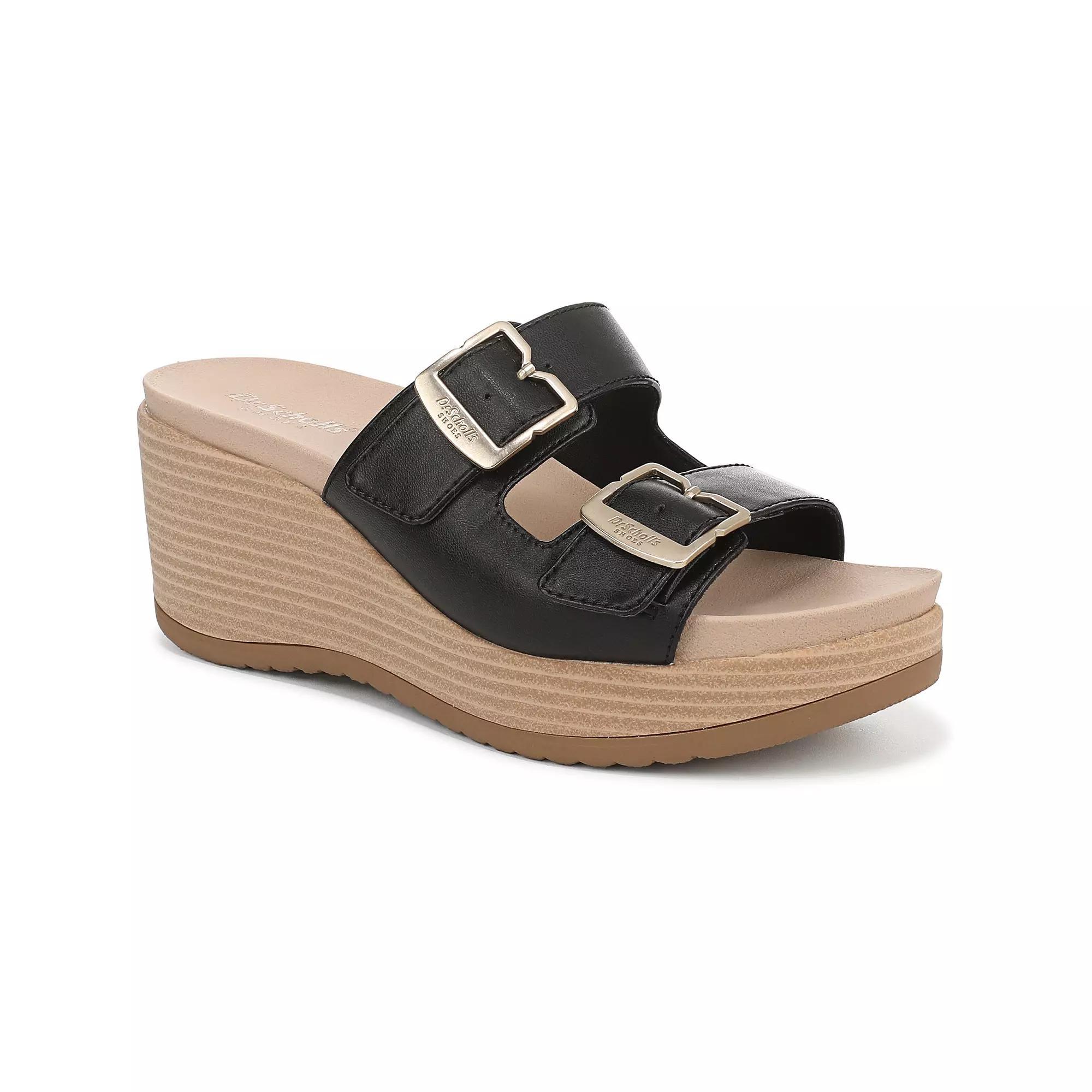 Dr. Scholl's Cali Breeze Women's Sandals, Size: 7.5, Black Product Image