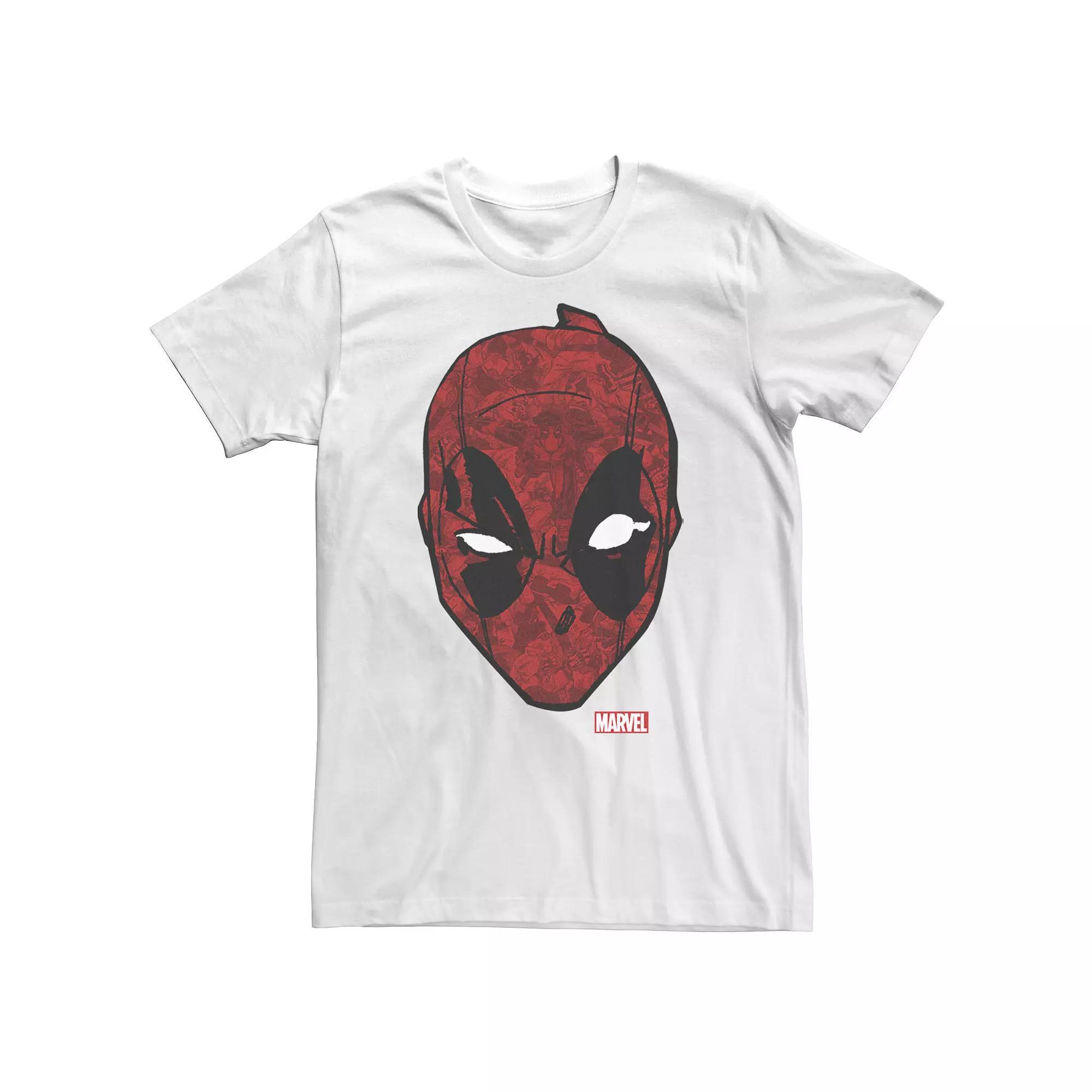 Big & Tall Marvel Deadpool Tee, Men's, Size: 4XLT, White Product Image