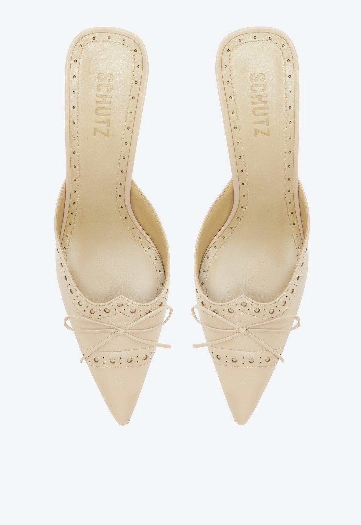 Minny Nappa Leather Pump Female Product Image