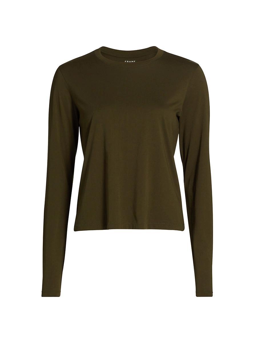 Frame Long Sleeve Baby Tee Product Image