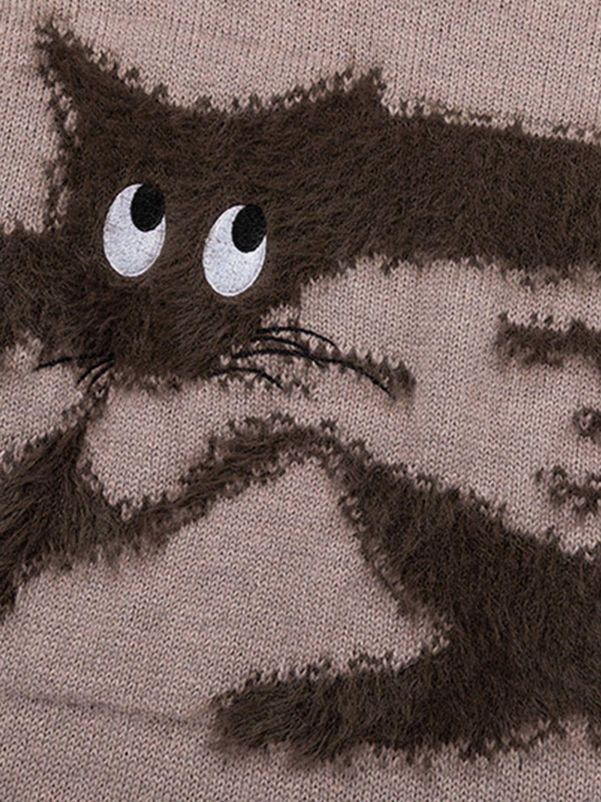 Aelfric Eden Cute Cat Sweater Product Image