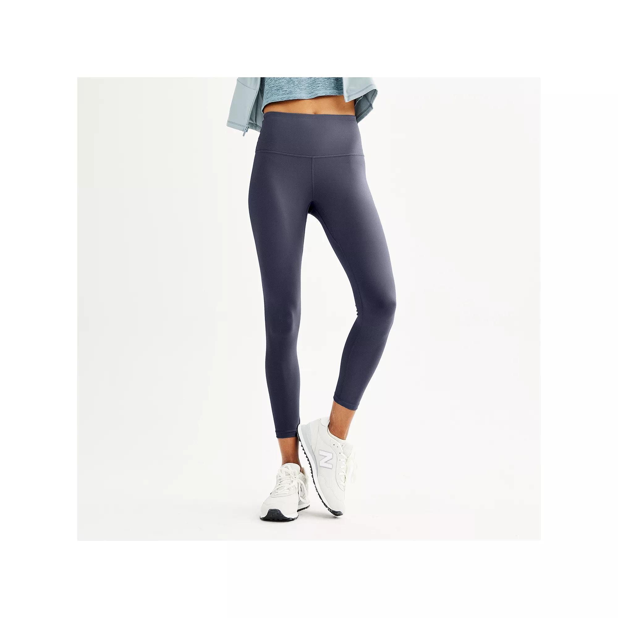 Women's FLX Hi-Rise Affirmation 7/8 Leggings, Size: Large, Purple Sherry Product Image
