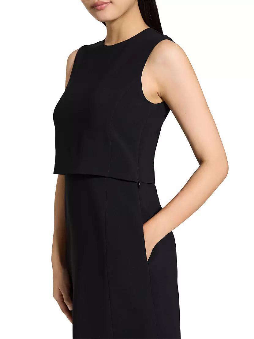 Sculpted Sleeveless Minidress Product Image