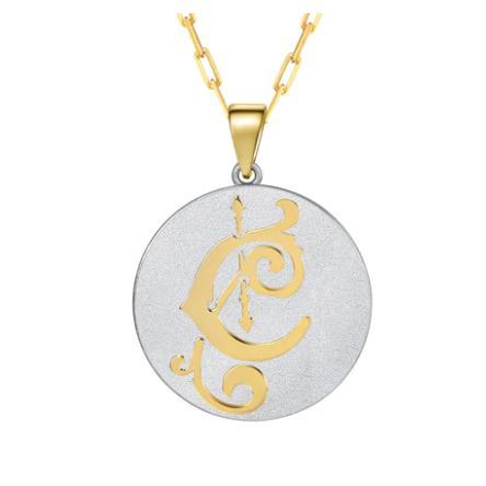 Saints & Saviors Fancy Initial N Pendant Necklace Product Image