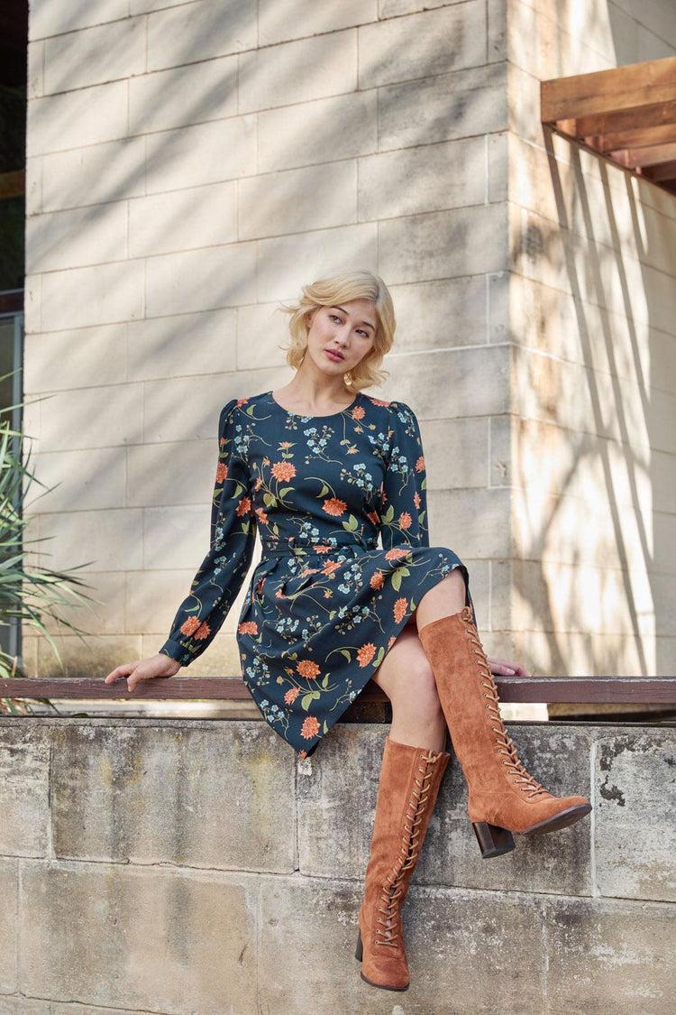 Esmerelda Floral Mini Dress Product Image