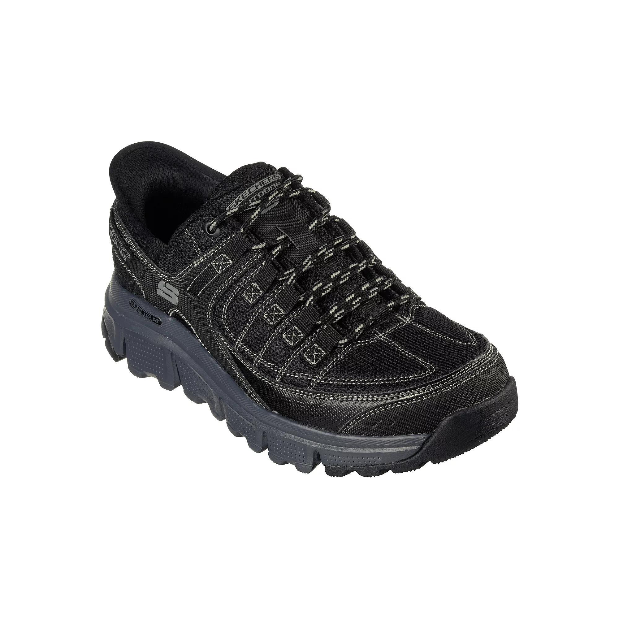 Skechers Hands Free Slip-ins® Summits AT Men's Shoes, Size: 9 XW, Black Grey Product Image