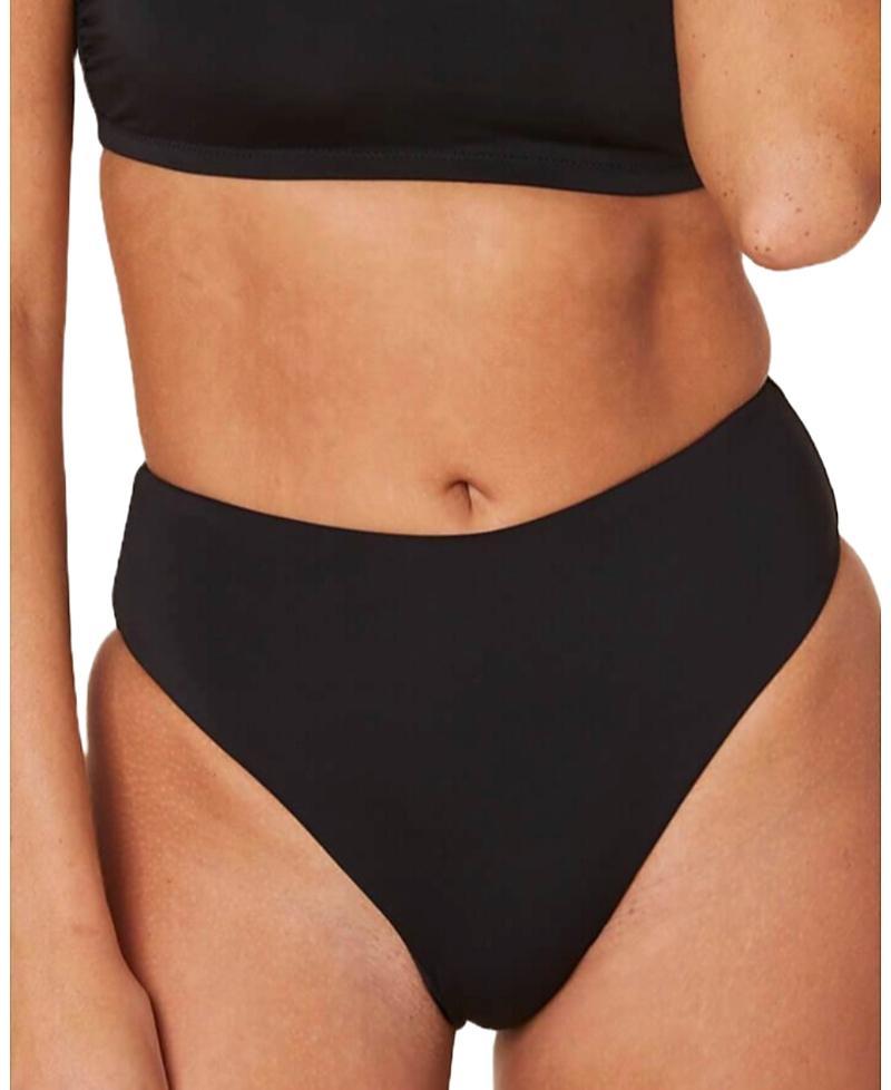 Andie Womens 90s High Waisted Cheeky Bikini Bottom Product Image