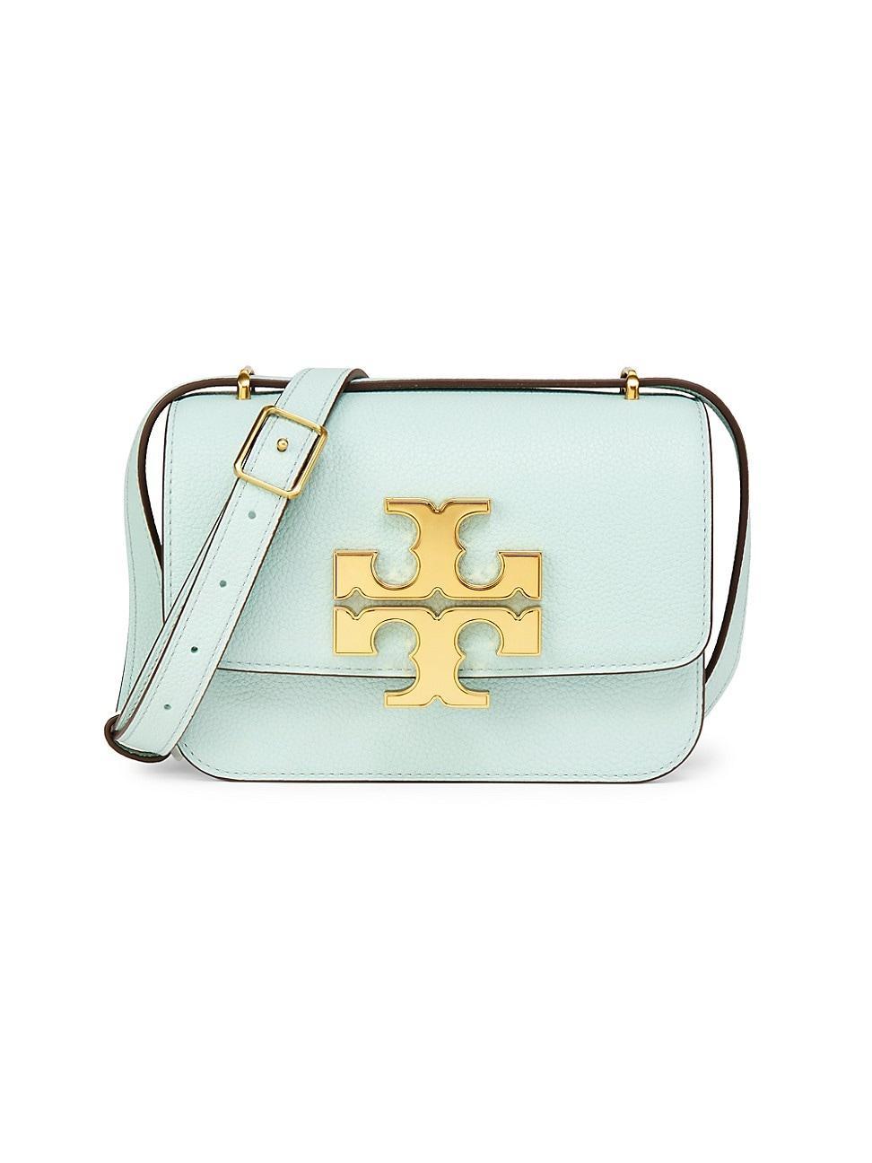 Womens Small Eleanor Pebbled Leather Crossbody Bag Product Image