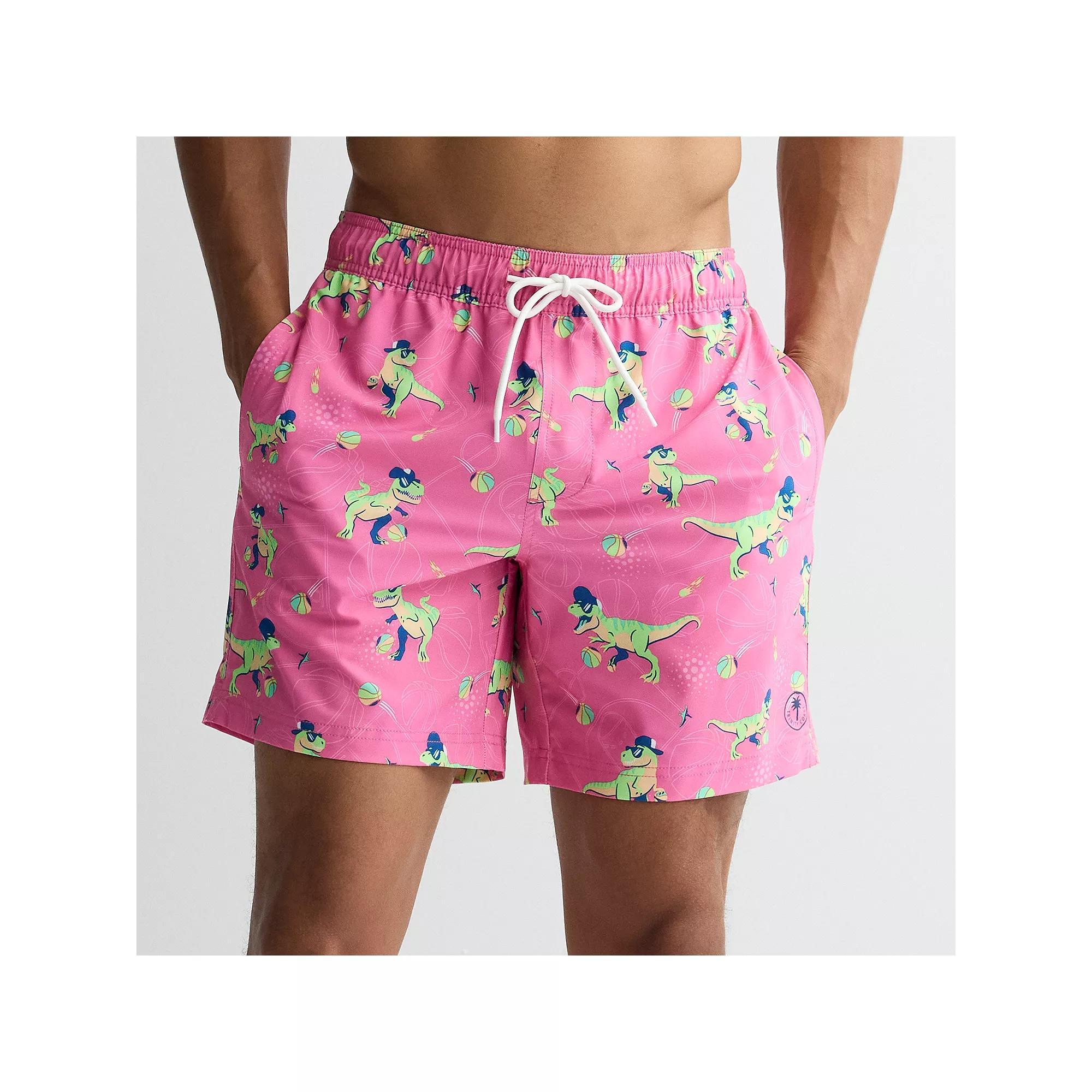 Men's Trinity Coast 7-Inch Swim Trunks, Size: XXL 7 INCH, Pink Product Image