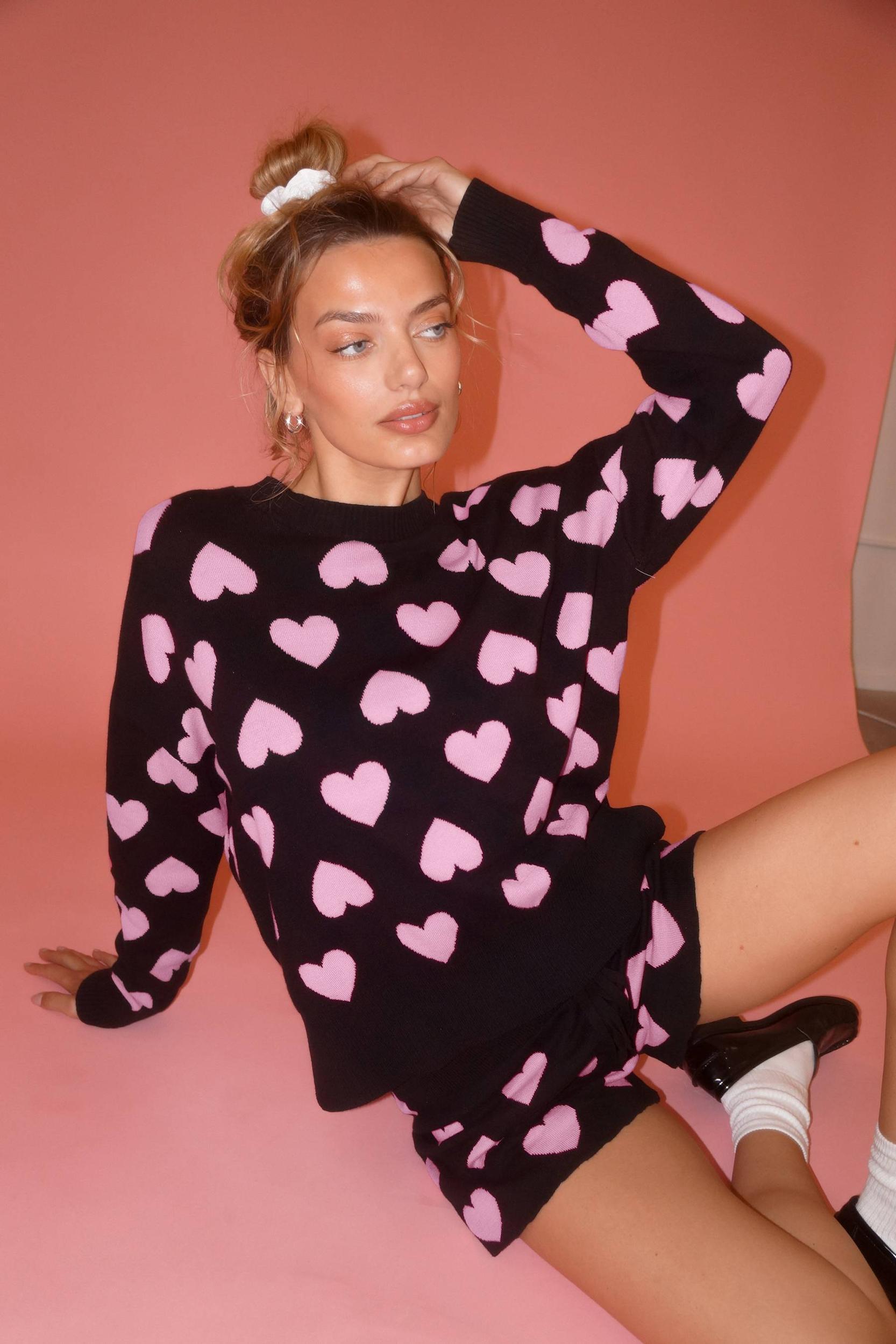 Callie Sweater Love Heart Product Image