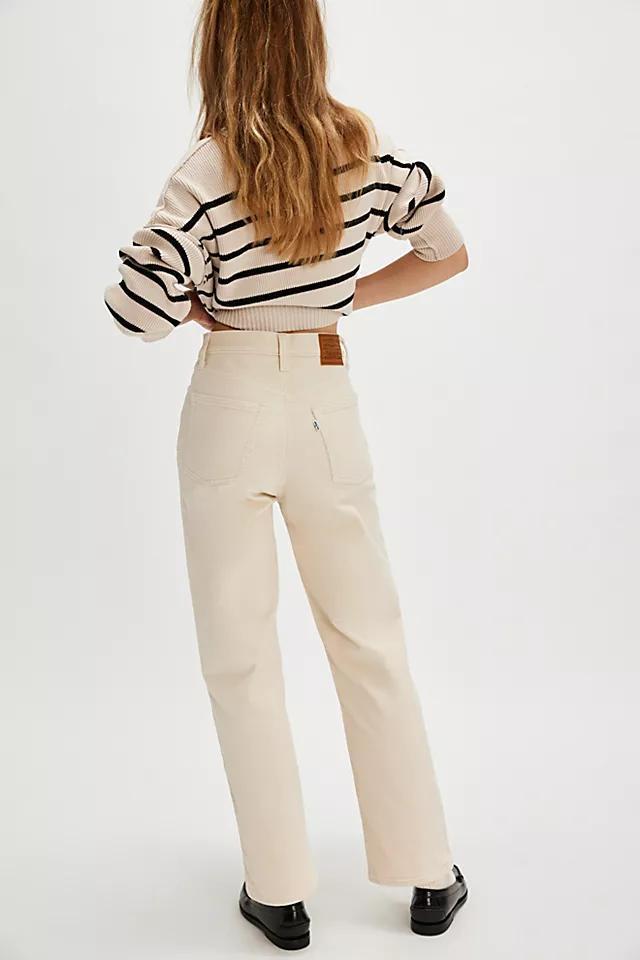 Levi's Ribcage Straight Ankle Corduroy Jeans Product Image